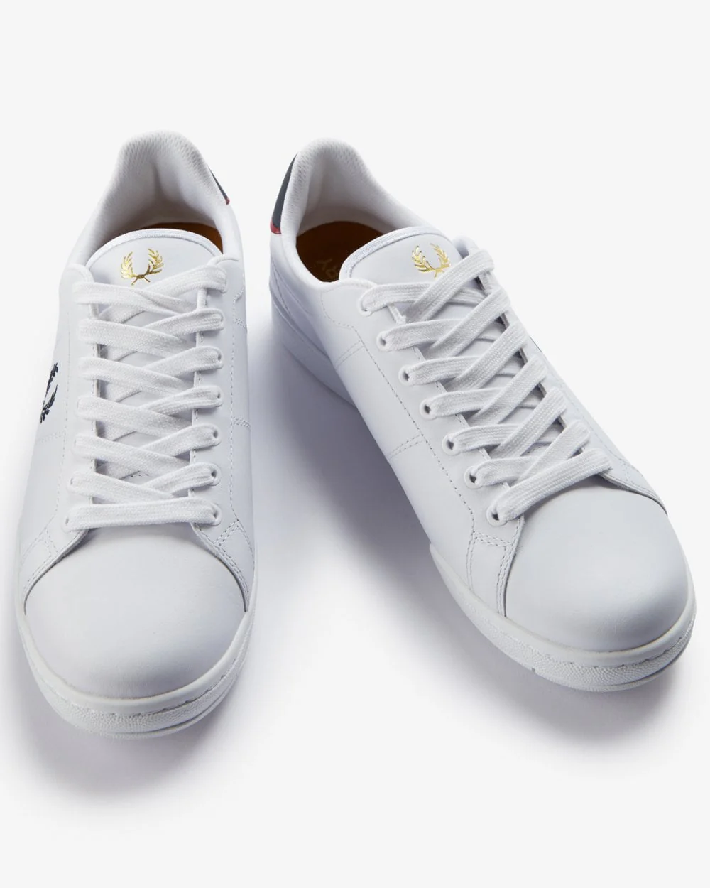 Fred Perry B722 Mens Leather Trainers NOS - Image 5