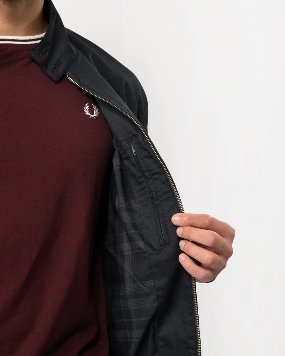 Fred Perry Harrington Mens Jacket - Image 5