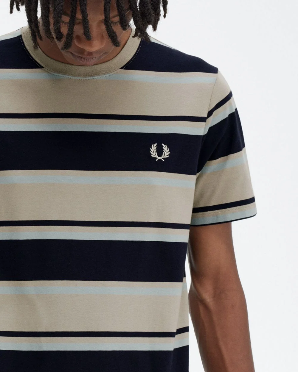 Fred Perry Mens Bold Stripe T-Shirt - Image 3