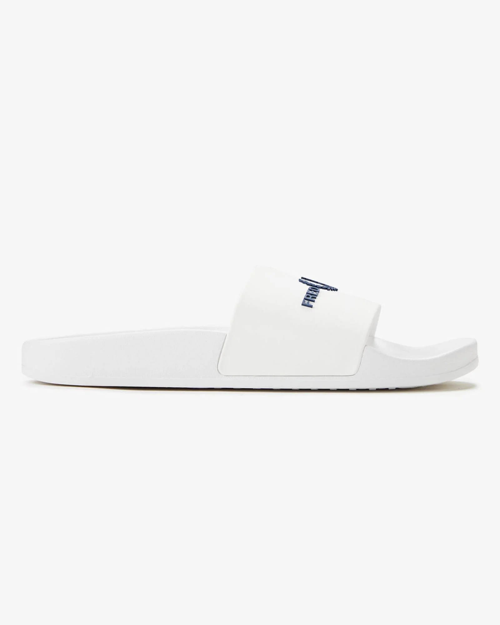 Fred Perry Mens Branded Slider - White/Navy 100 - Image 2
