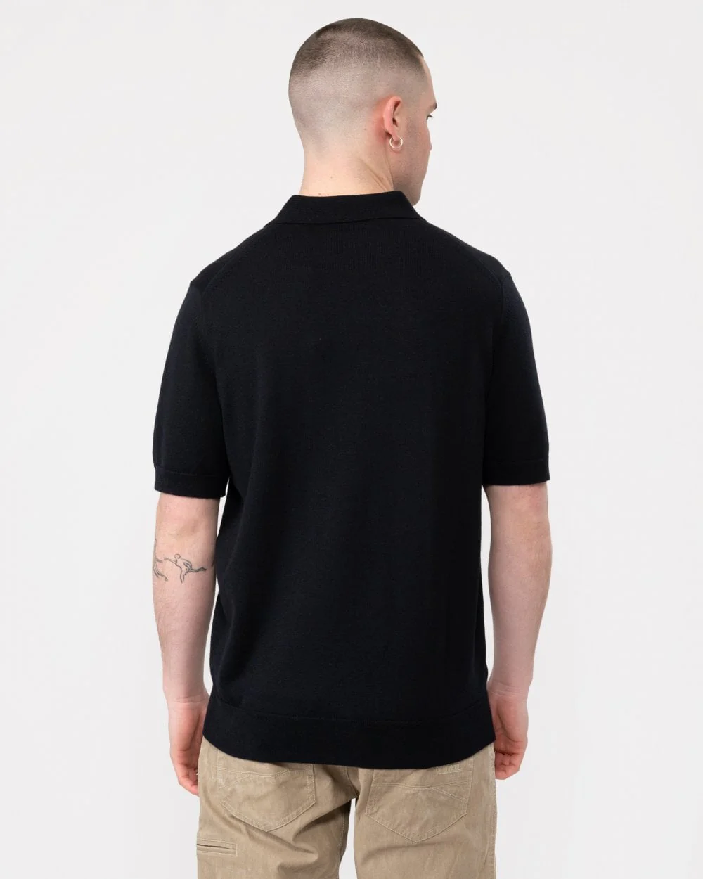 Fred Perry Mens Classic Knitted Shirt - Image 4