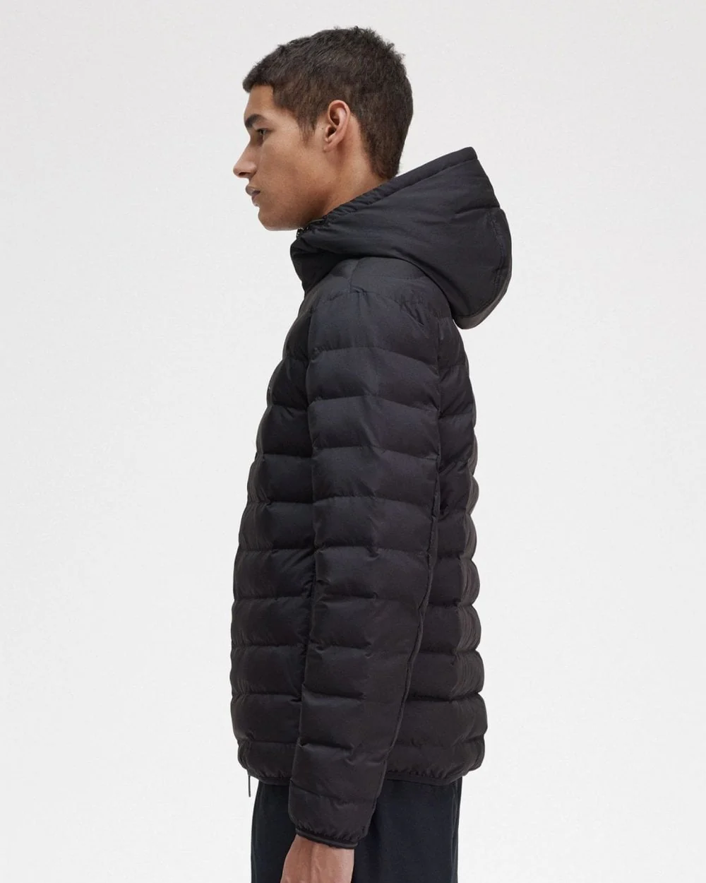 Fred Perry Mens Hooded Insulated Jacket - Image 7