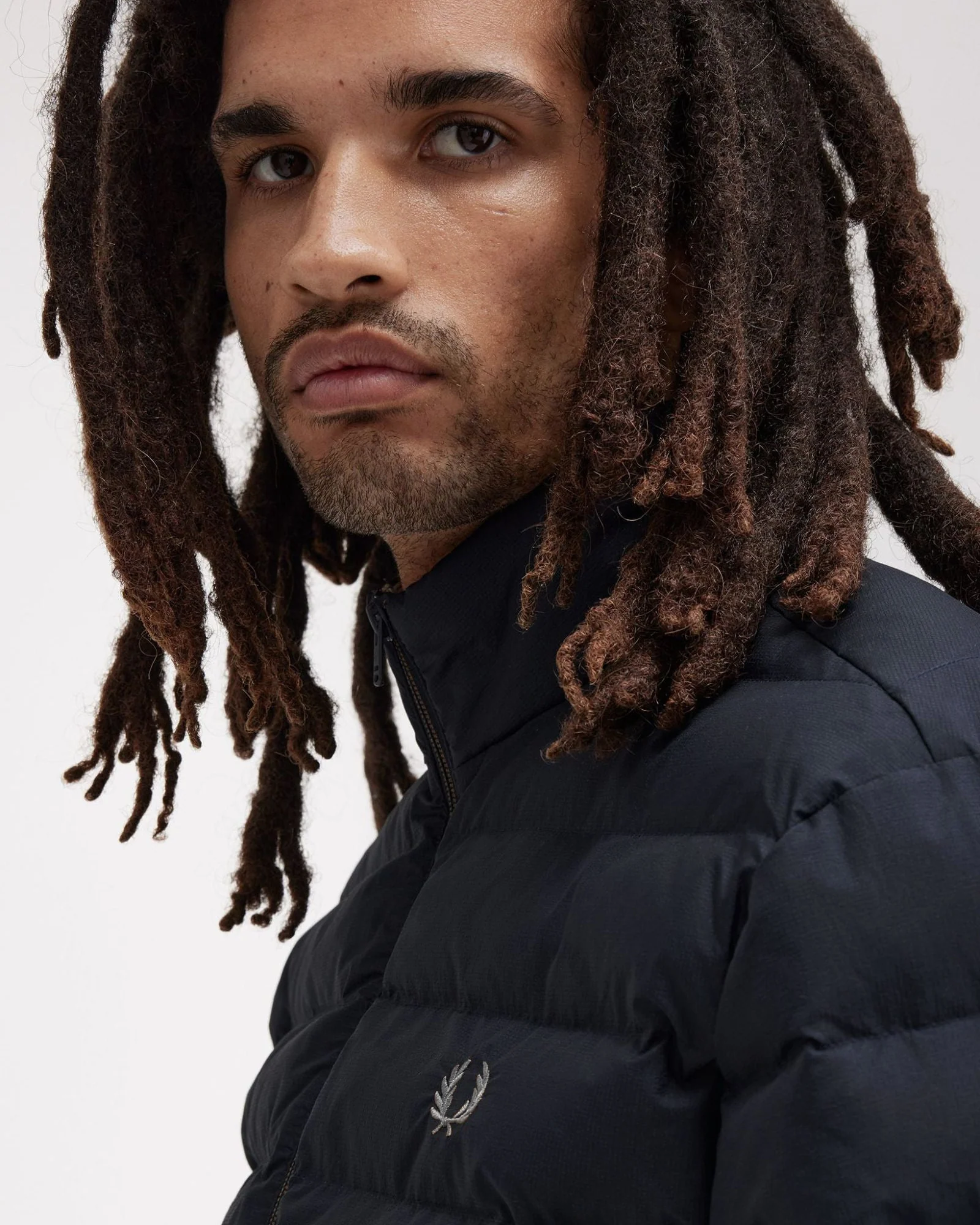 Fred Perry Mens Insulated Jacket - Black 102 - Image 3