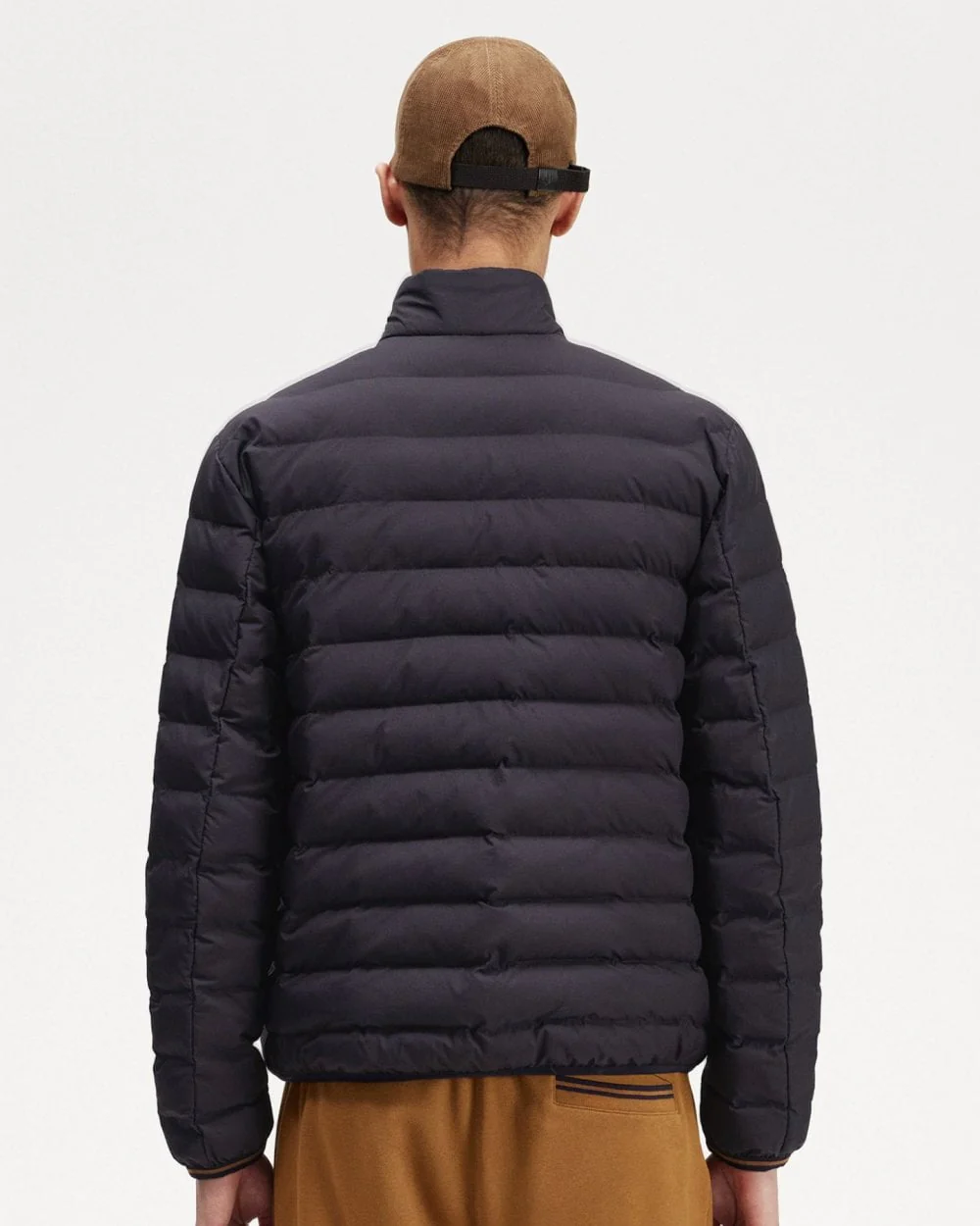 Fred Perry Mens Insulated Jacket - Navy 248 - Image 6
