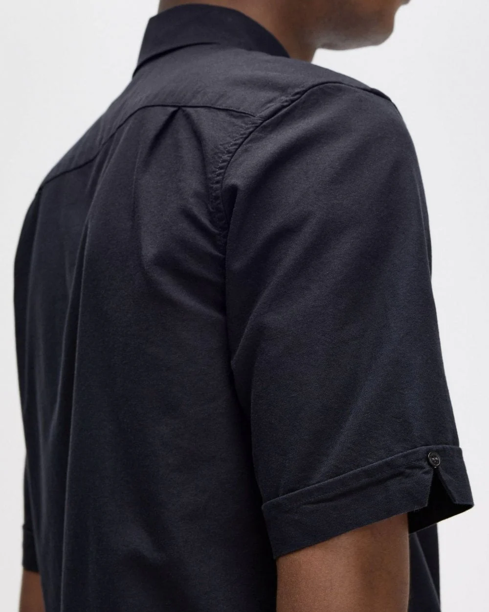Fred Perry Mens Oxford Shirt NOS - Navy 608 - Image 5