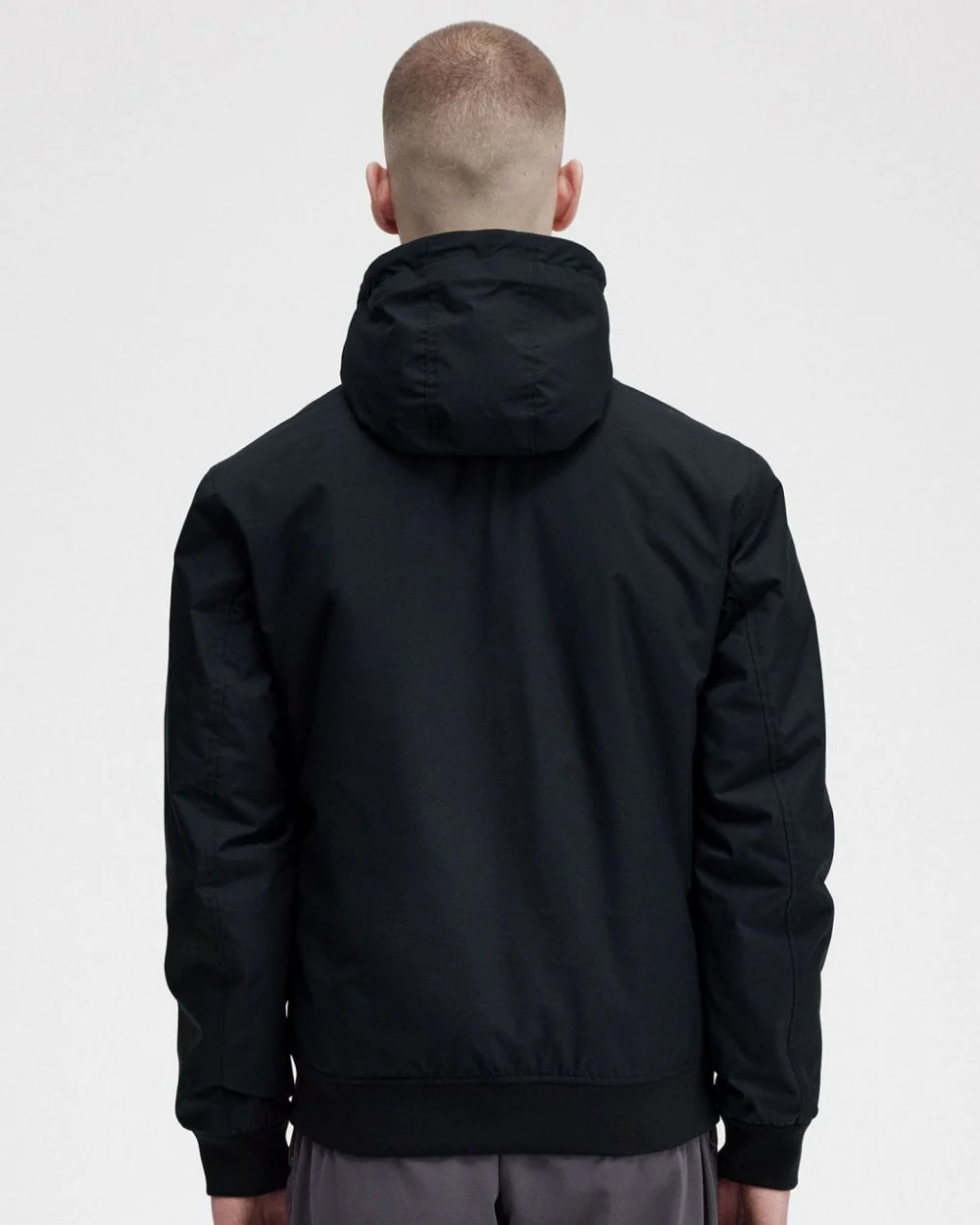 Fred Perry Mens Padded Hooded Brentham Jacket - Image 9