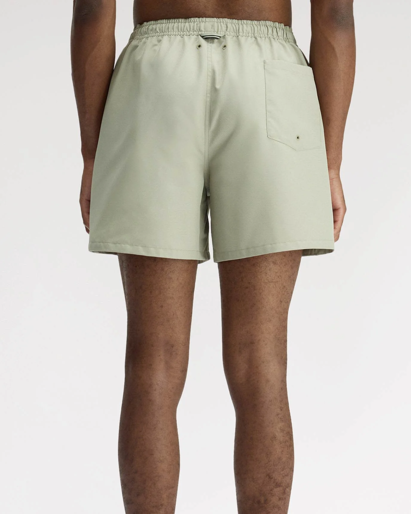 Fred Perry Mens Swimshorts - Seagrass M37 - Image 3
