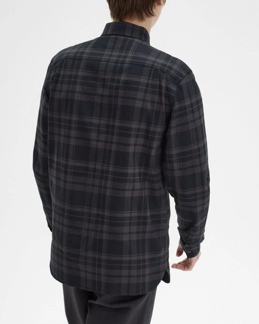 Fred Perry Mens Tonal Tartan Shirt - Image 4