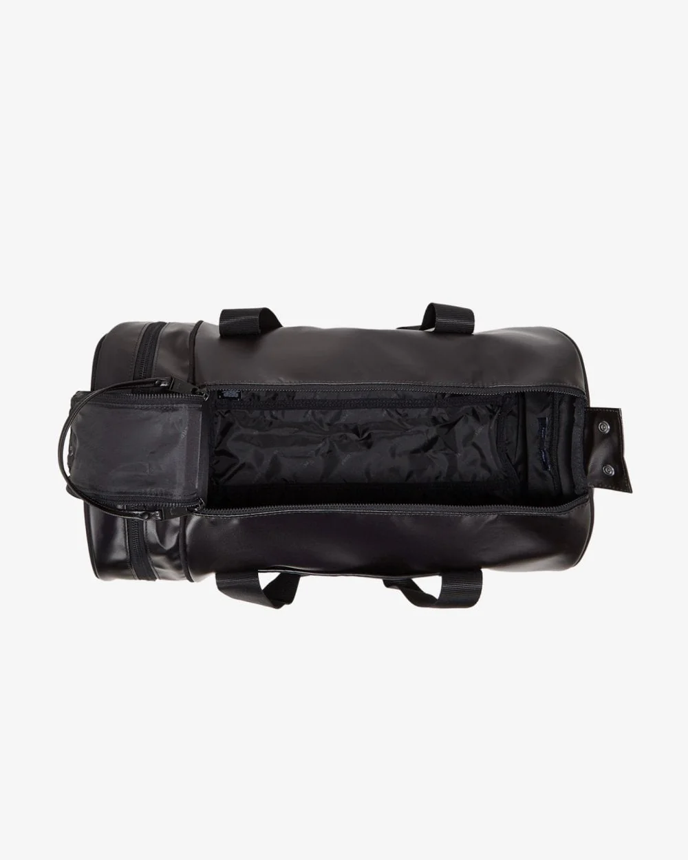 Fred Perry NOS Classic Barrel Bag - Black/Gold 774 - Image 3