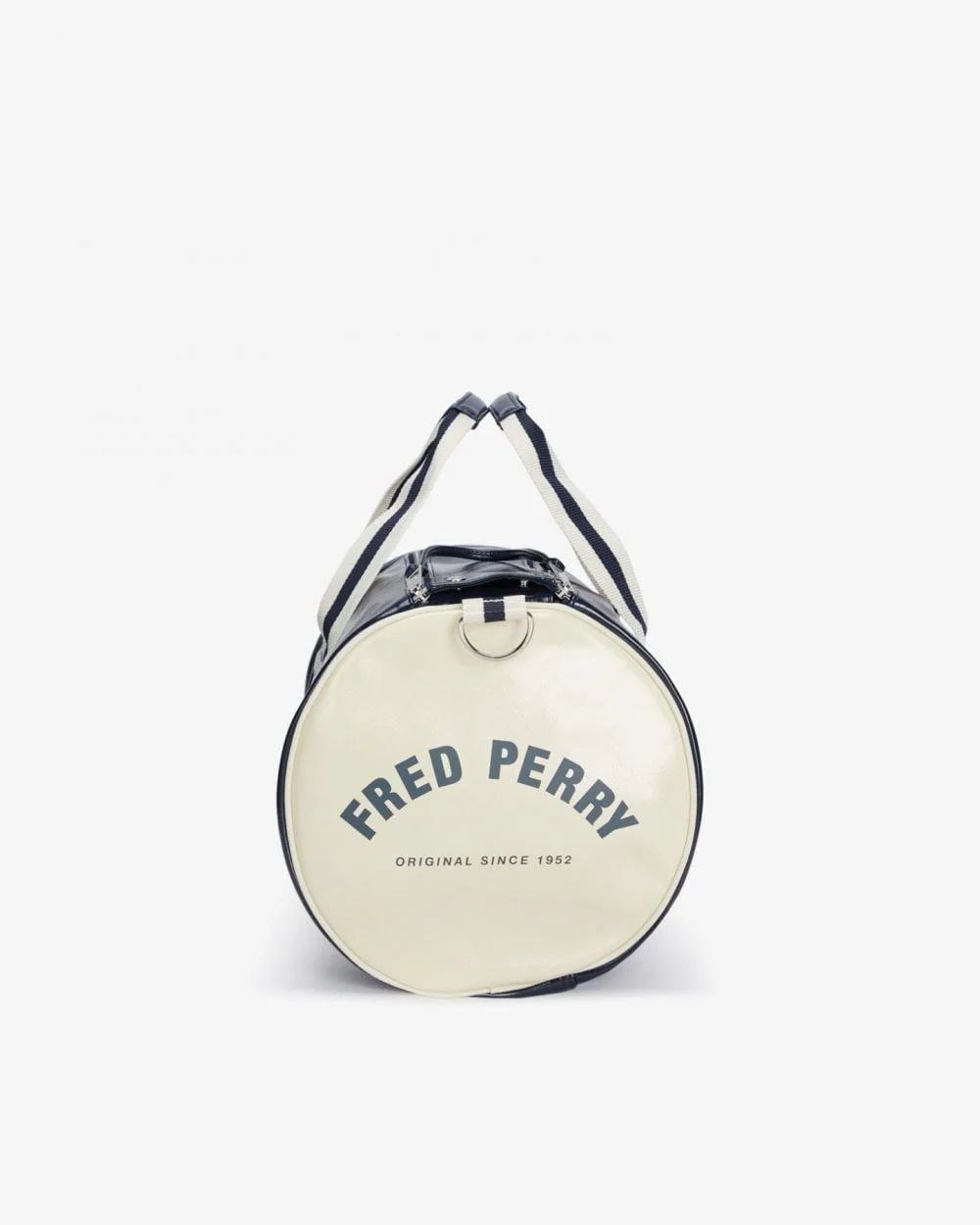 Fred Perry NOS Classic Barrel Bag - Navy/Ecru 635 - Image 5
