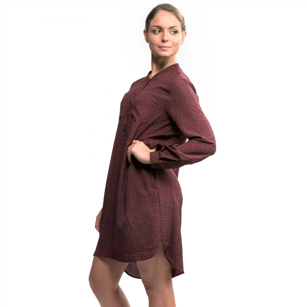 French Connection Callie Crepe Light Collarless Dress - Image 2