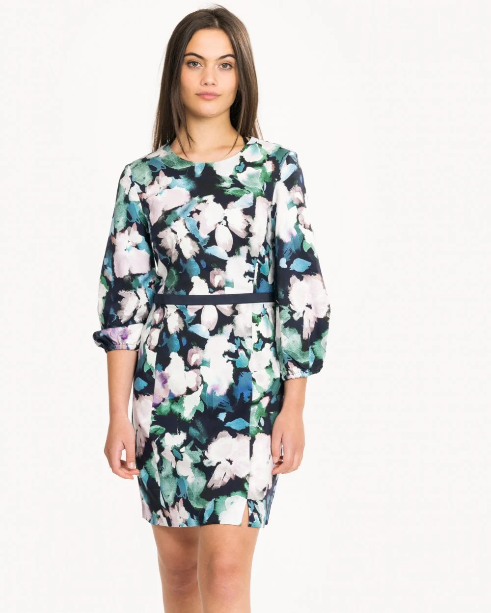 French Connection Dreda Print Flare Womens Dress - Image 6