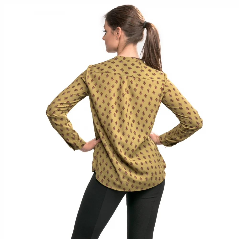 French Connection Elise Crepe Light LS Collarless - Image 3