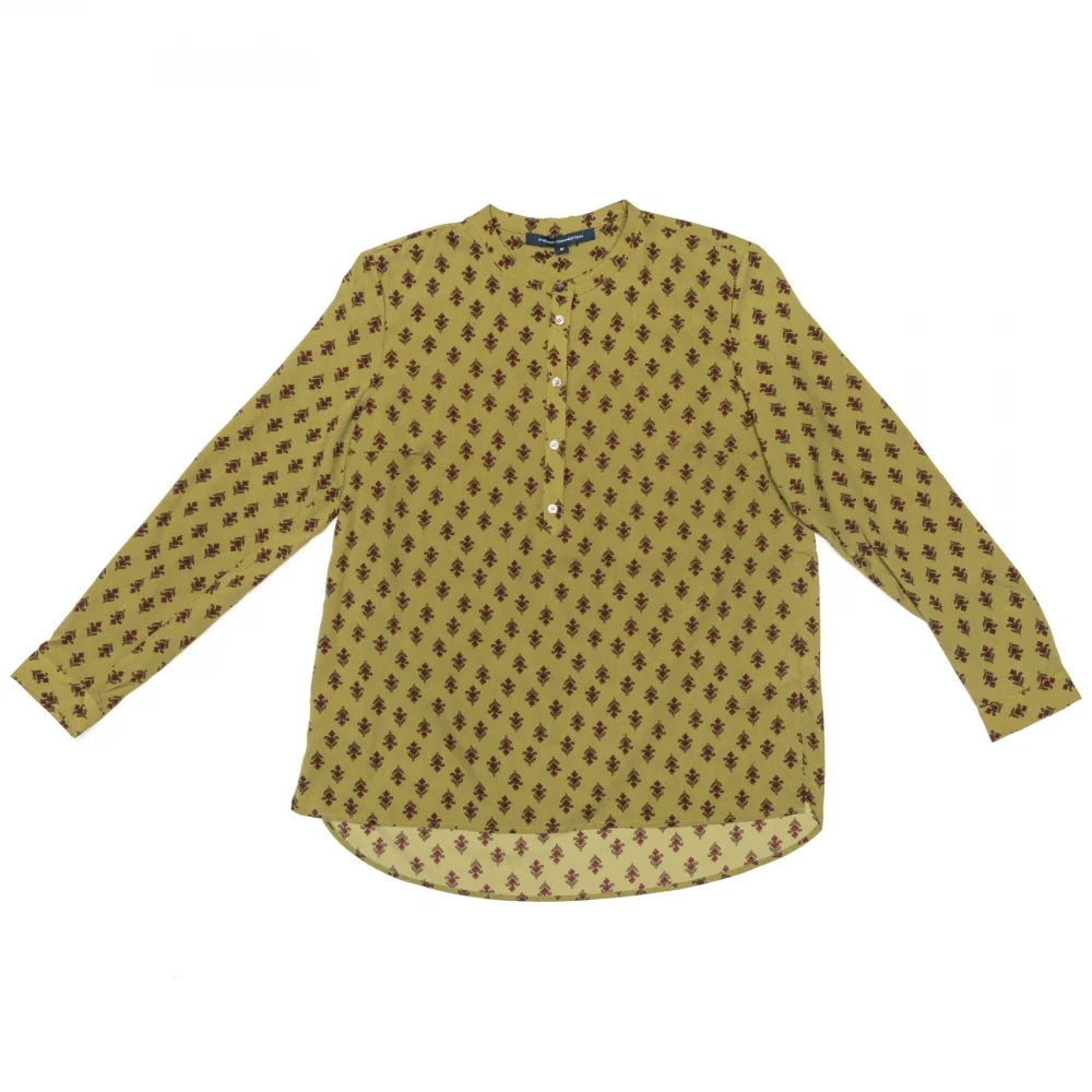 French Connection Elise Crepe Light LS Collarless - Image 5