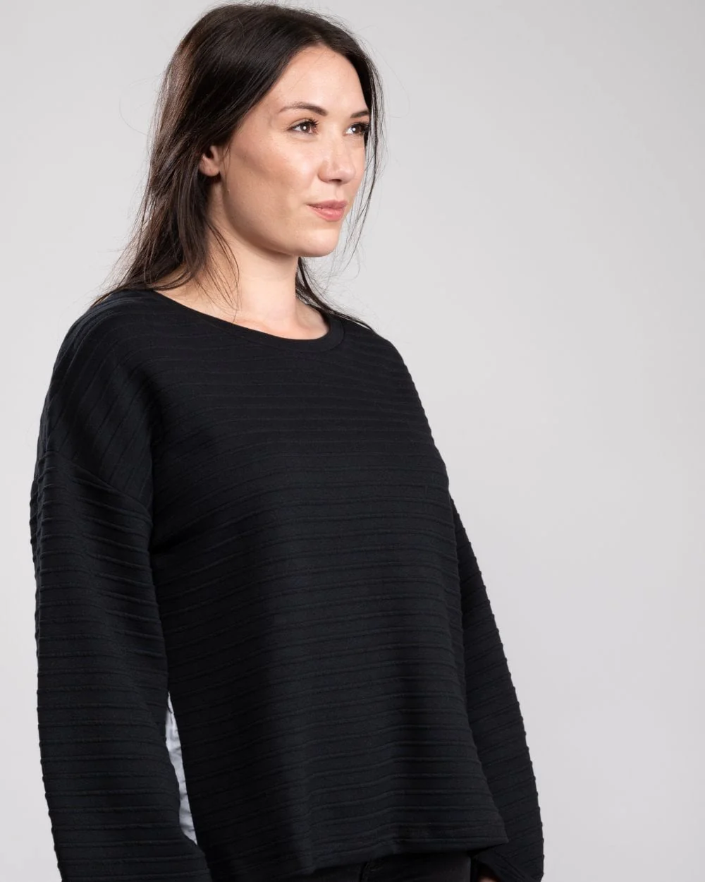 French Connection Fredia Jersey Scoop Womens Pleat Back - Image 4