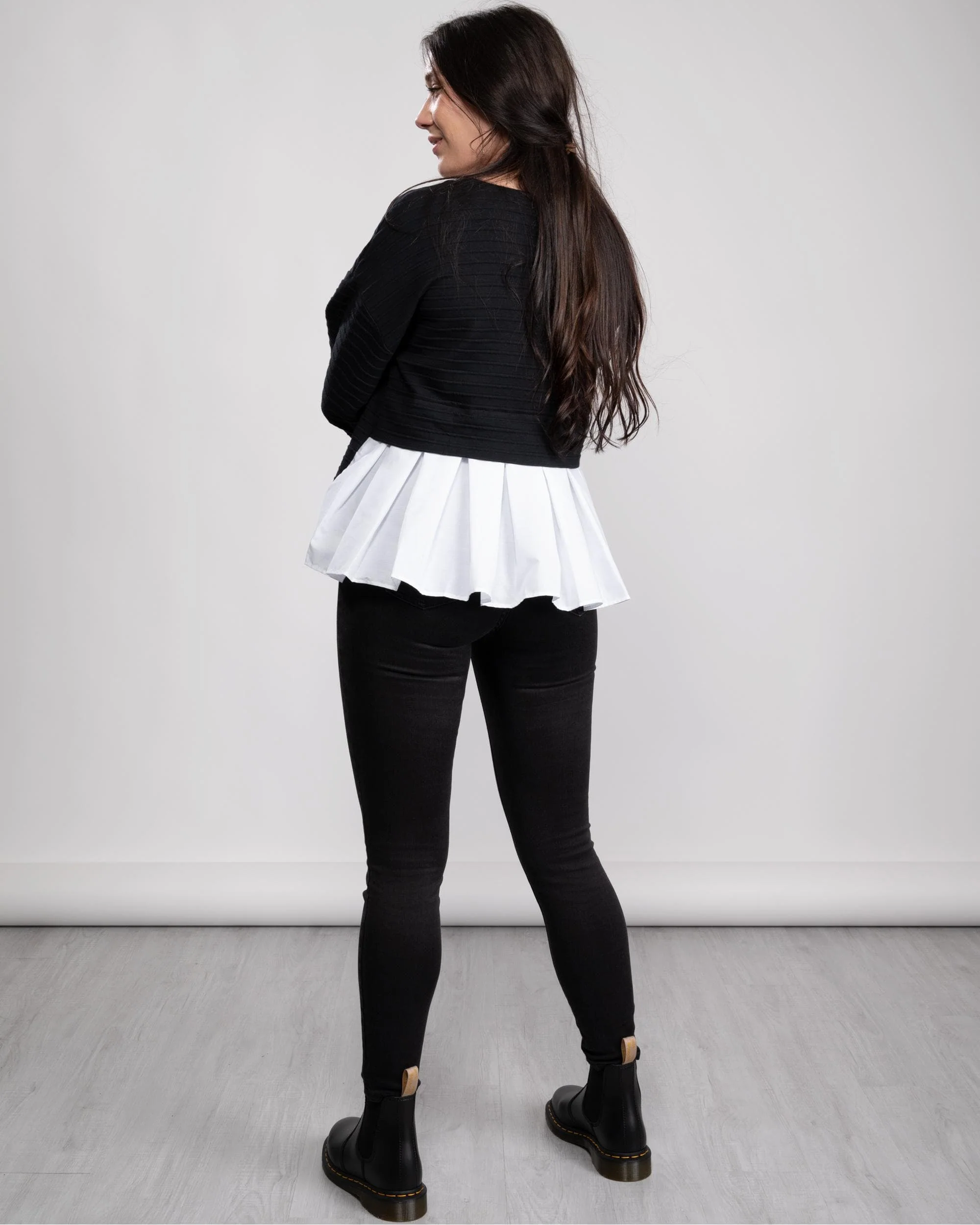 French Connection Fredia Jersey Scoop Womens Pleat Back - Image 6