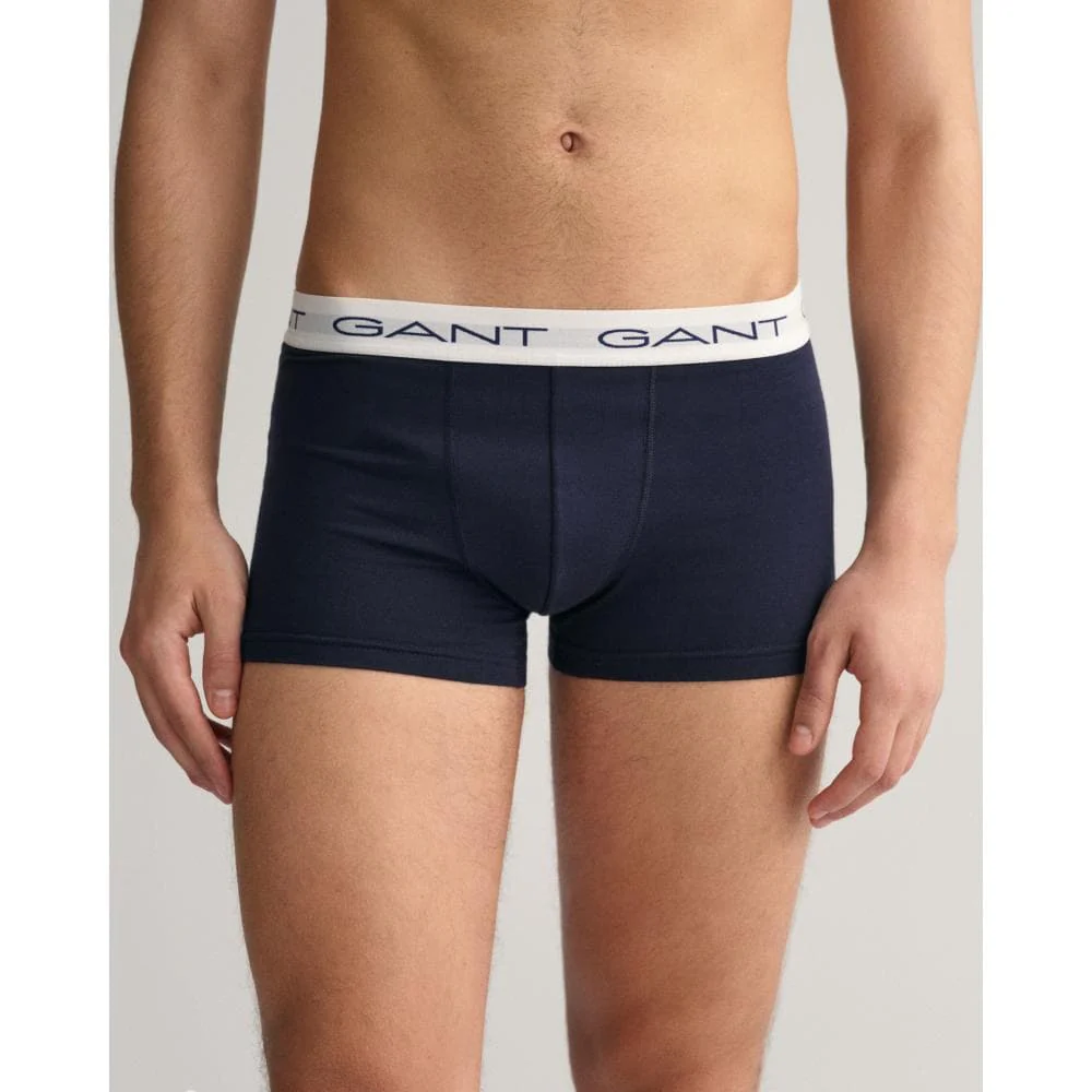 GANT 3-Pack Mens Cotton Jersey Trunks - 105 Multicolor - Image 2