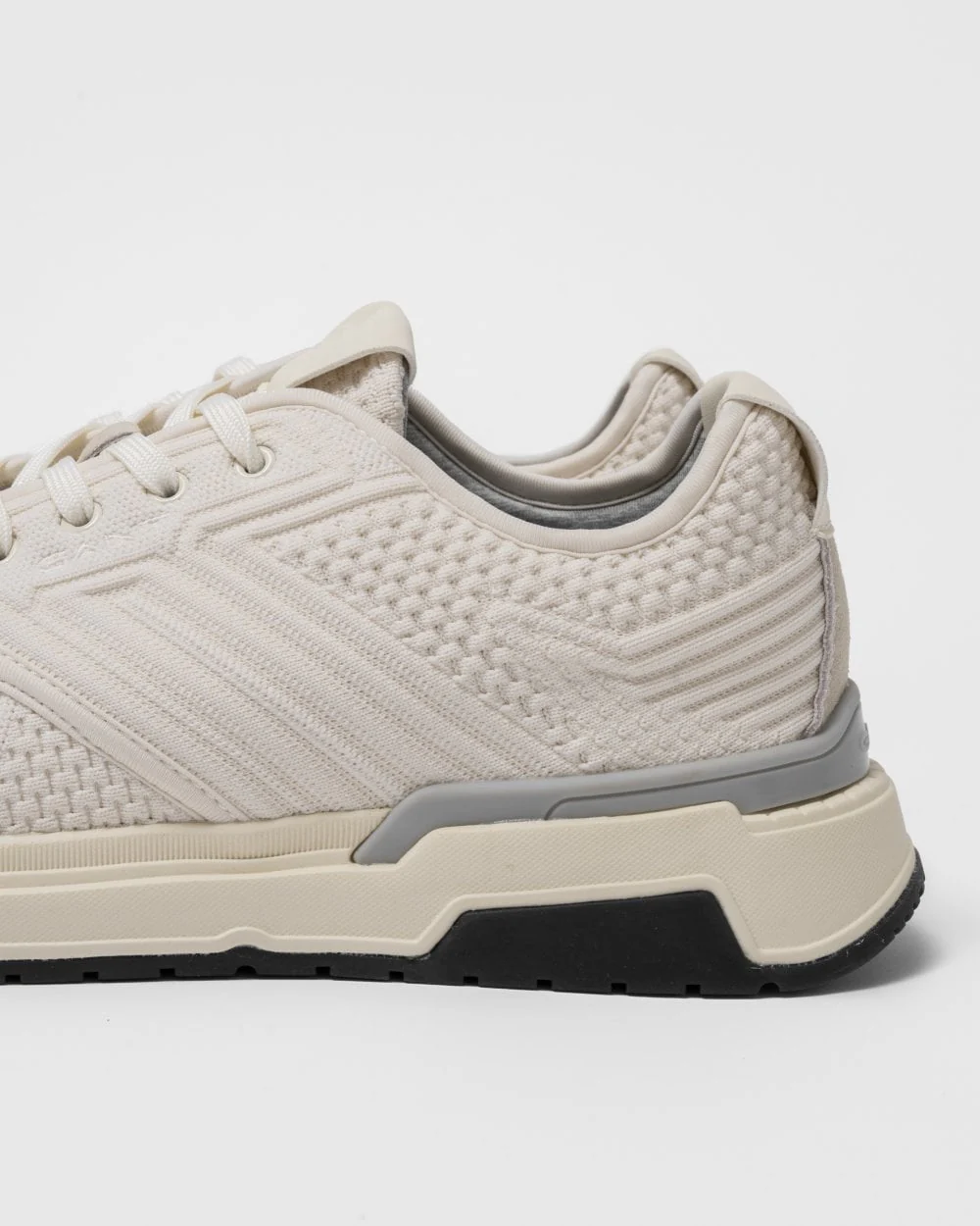 GANT Jeuton Mens Knit Trainers - G20 Off White - Image 4