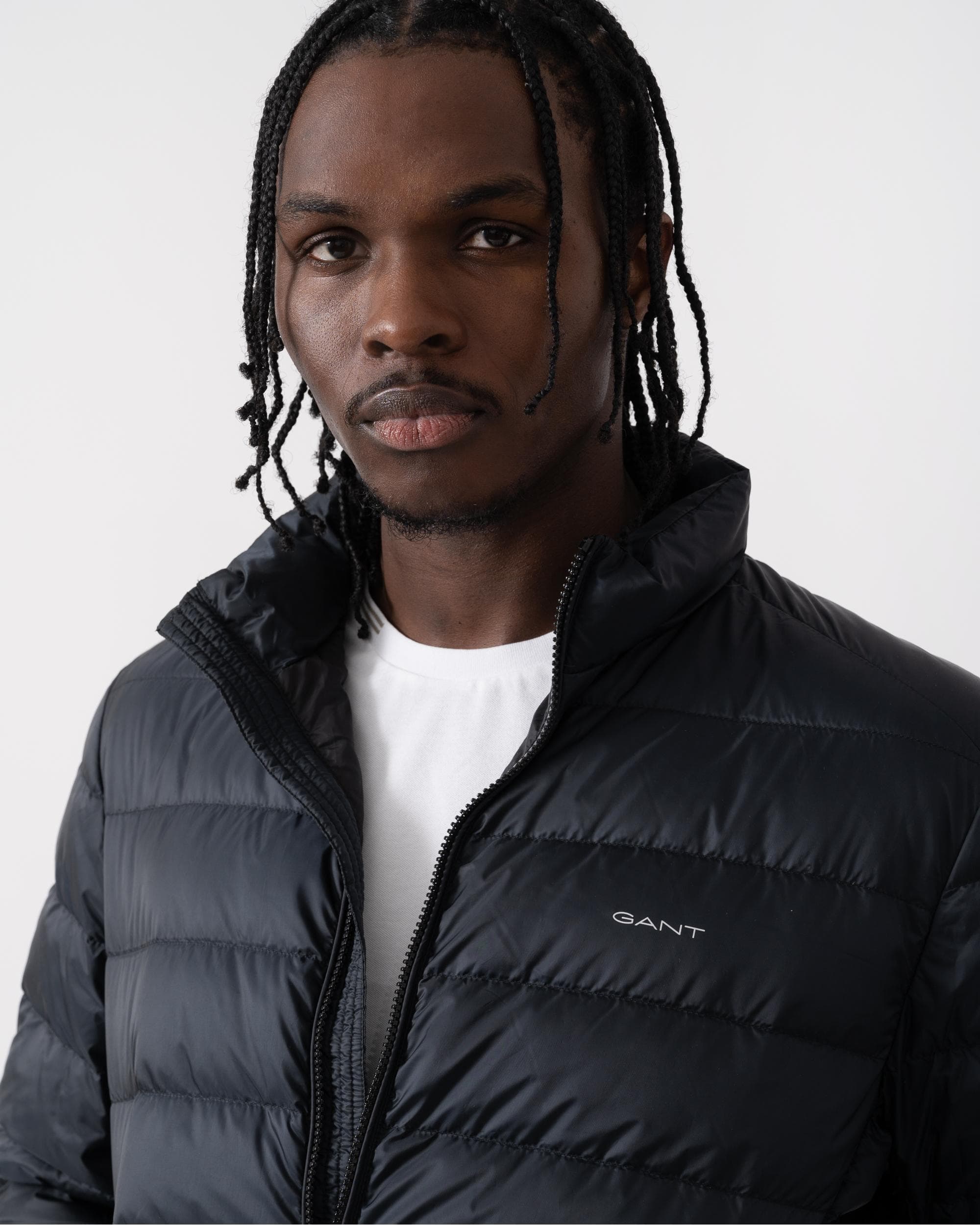 GANT Light Mens Down Jacket - 5 Black - Image 2