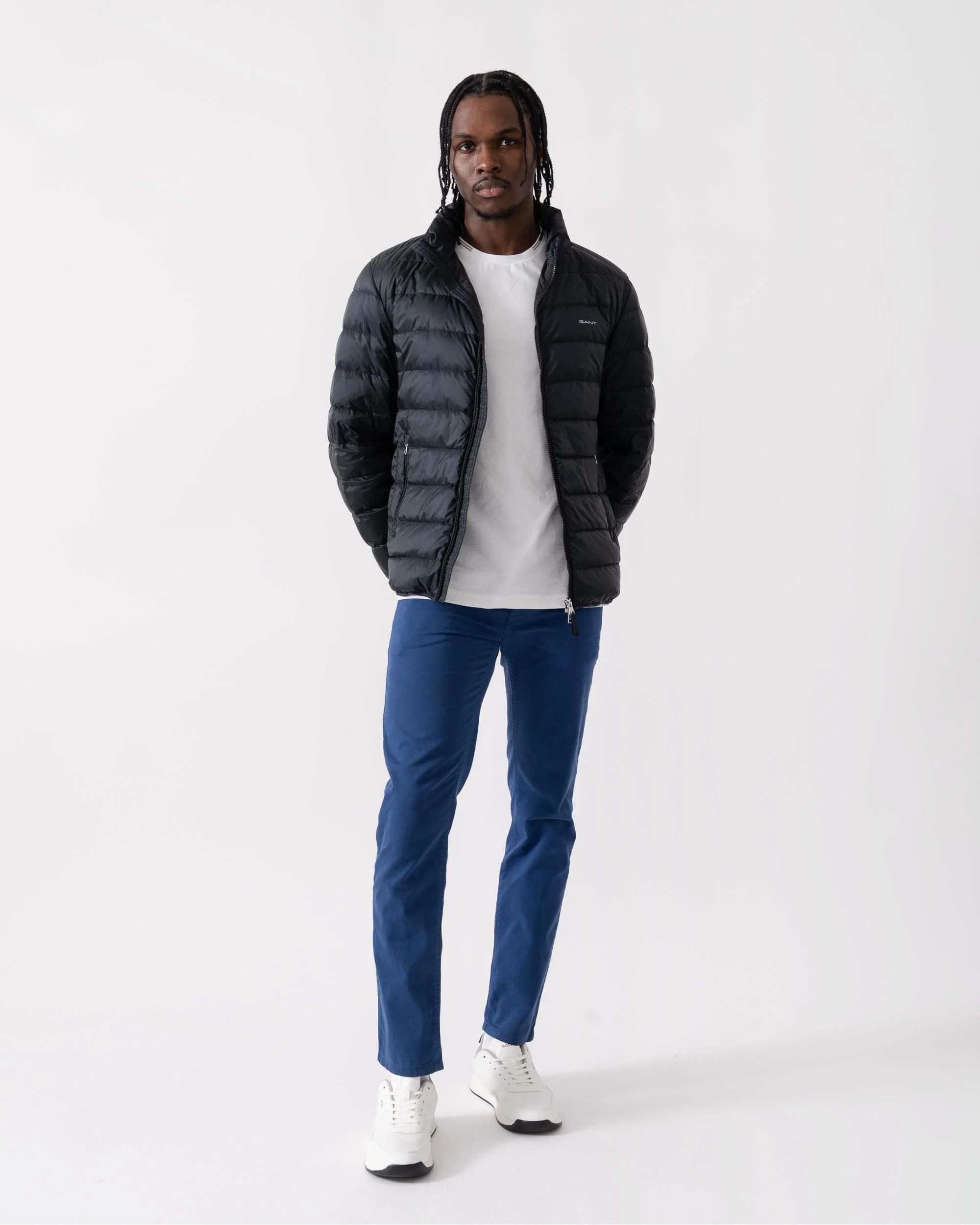 GANT Light Mens Down Jacket - 5 Black - Image 3