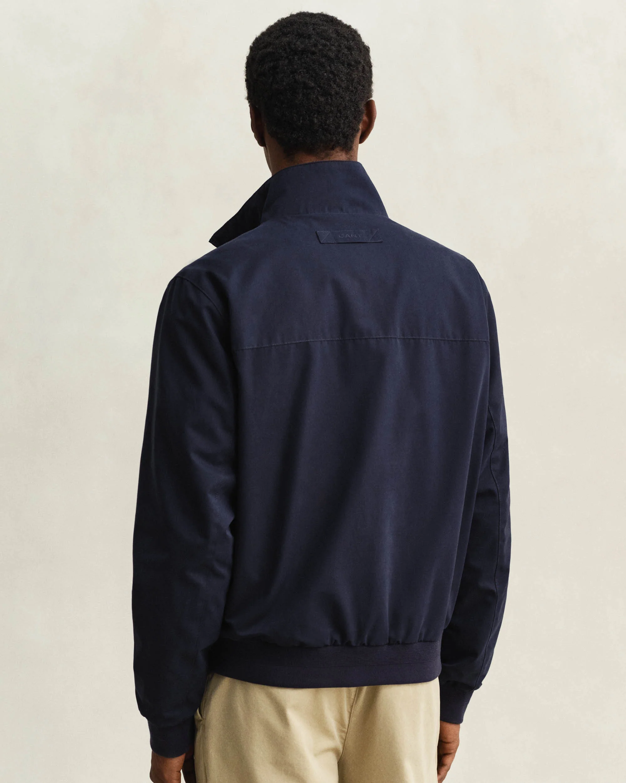 GANT Lightweight Mens Hampshire Jacket - 433 Evening Blue - Image 3
