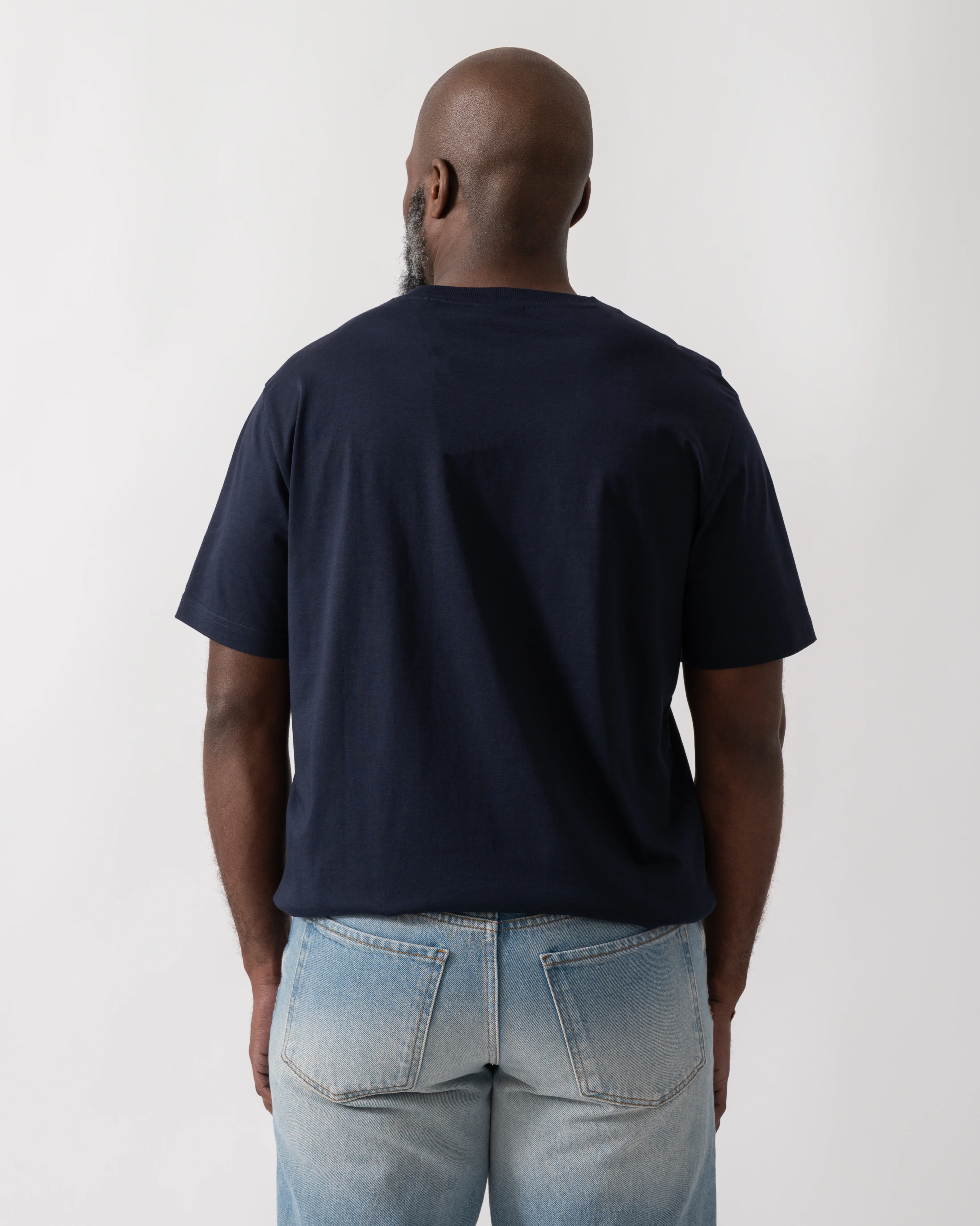 GANT Mens 1949 Graphic Short Sleeve T-Shirt - 433 Evening Blue - Image 4