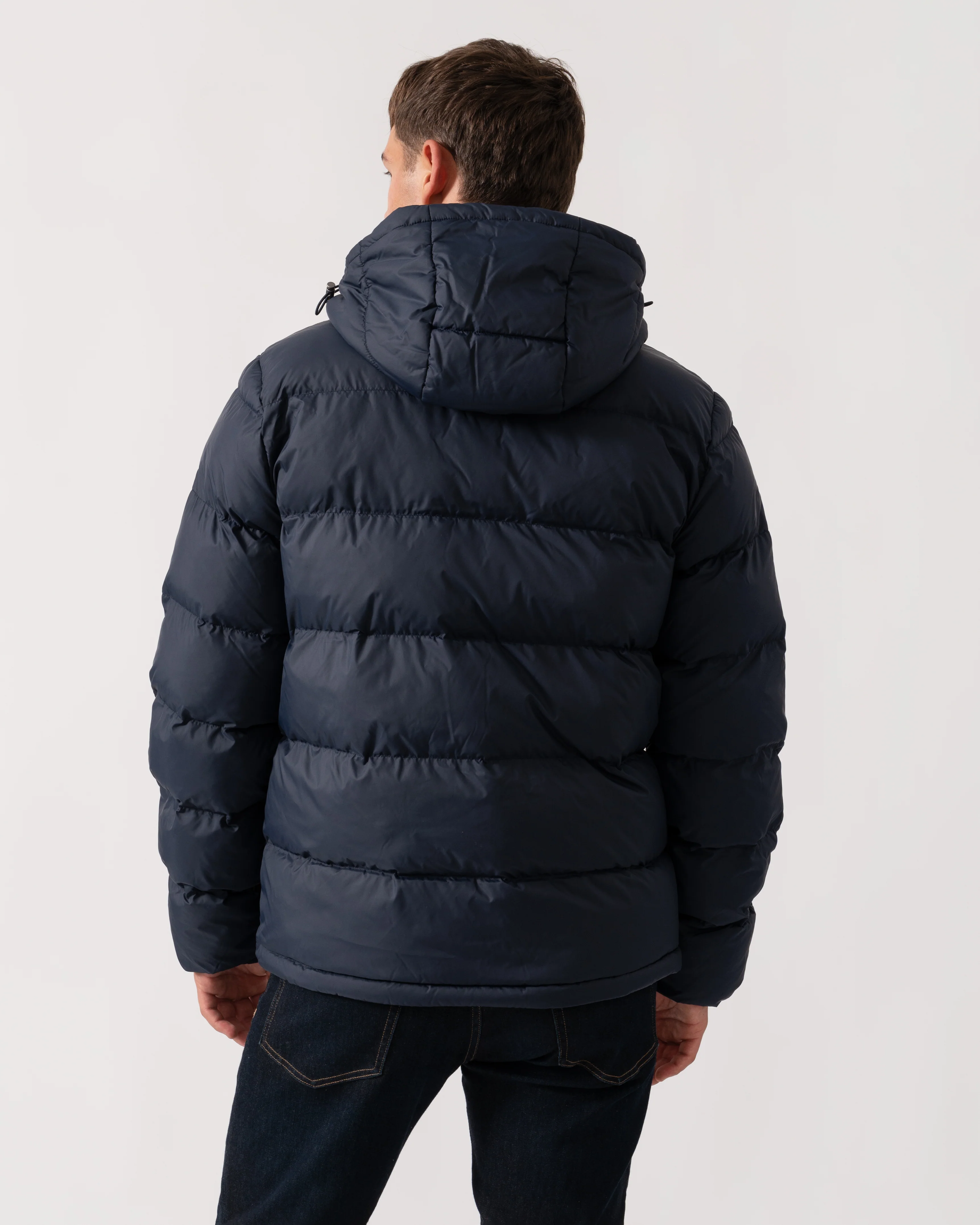 GANT Mens Active Cloud Puffer Jacket - 433 Evening Blue - Image 4