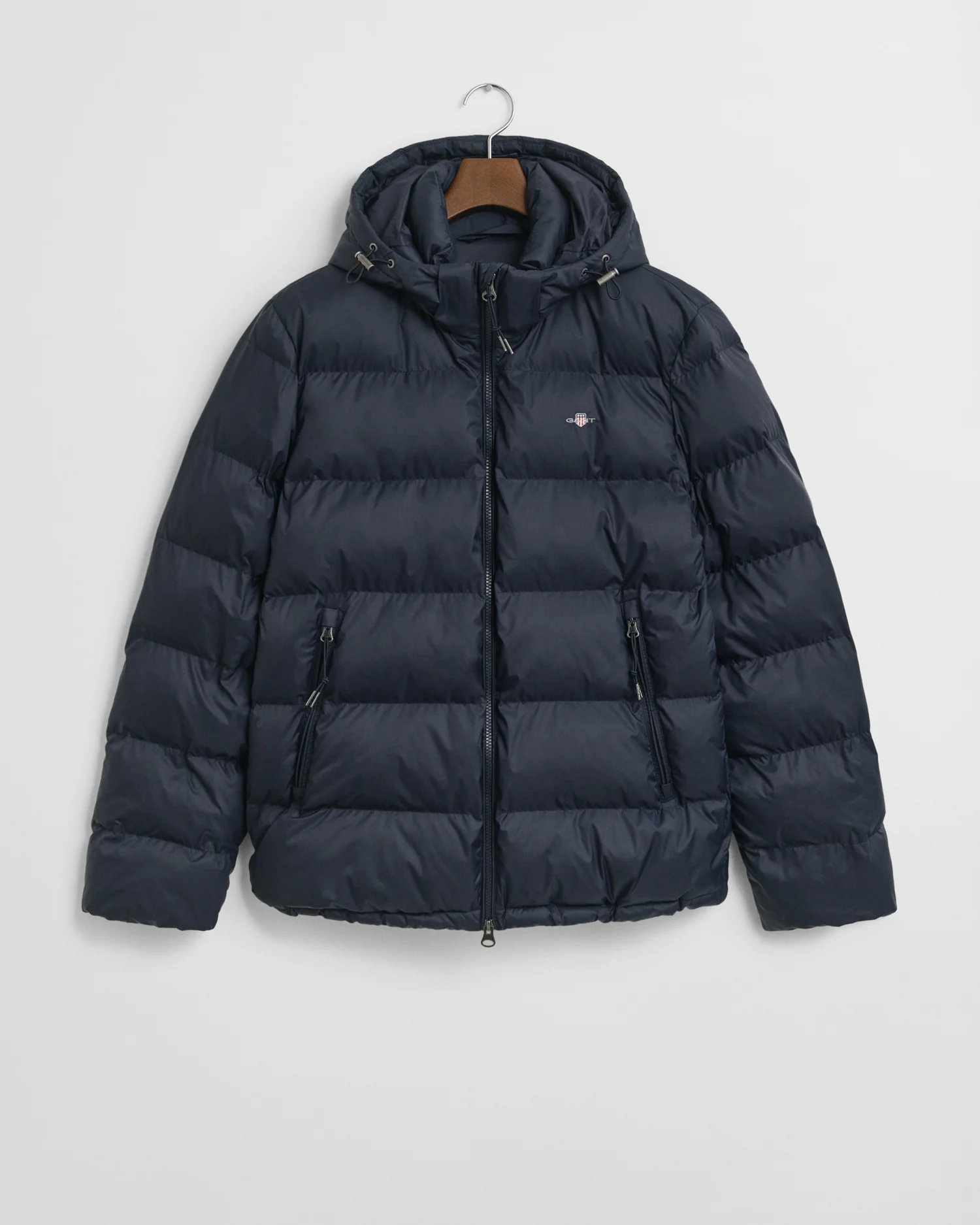 GANT Mens Active Cloud Puffer Jacket - 433 Evening Blue - Image 5