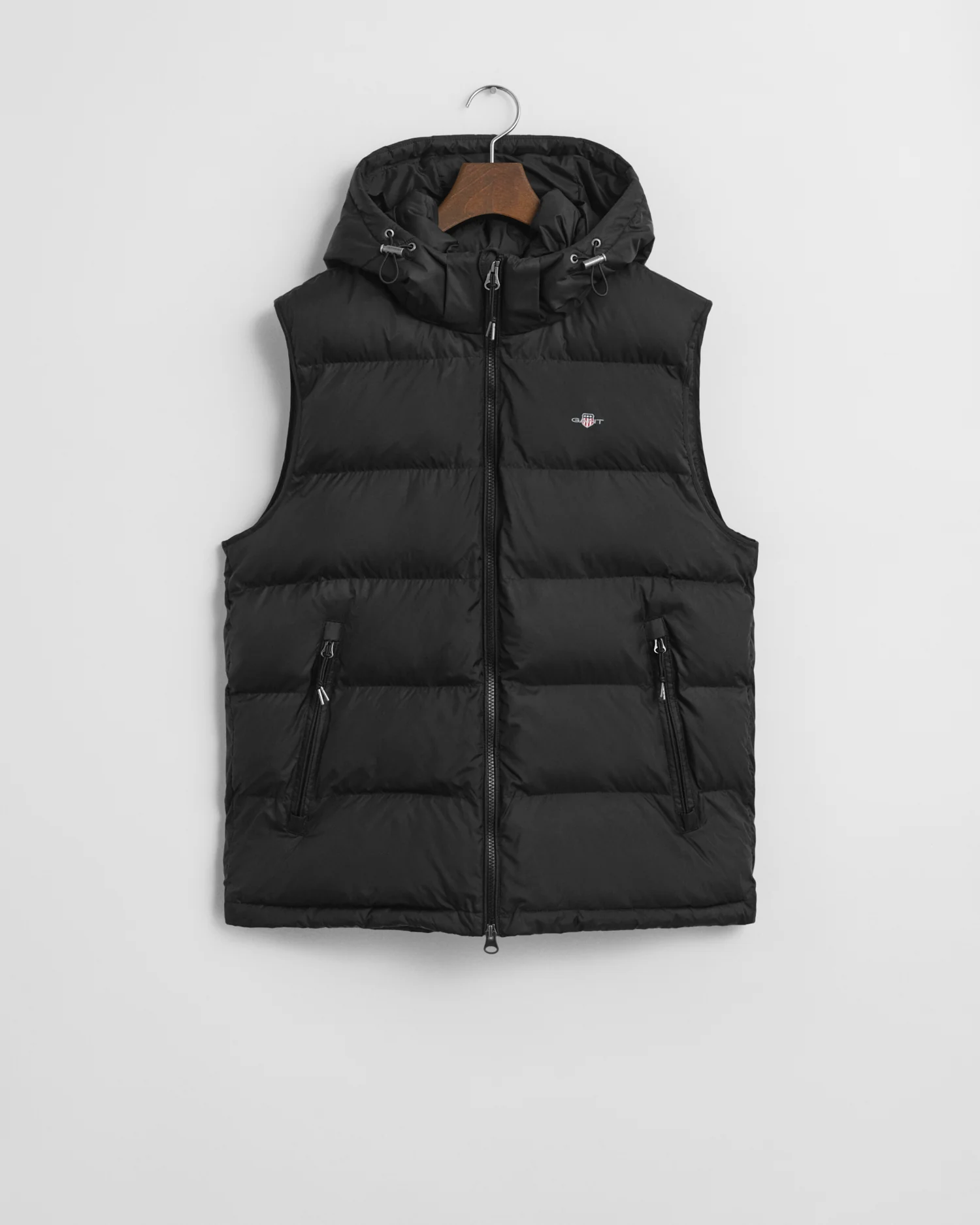 GANT Mens Active Cloud Puffer Vest - 5 Black - Image 5