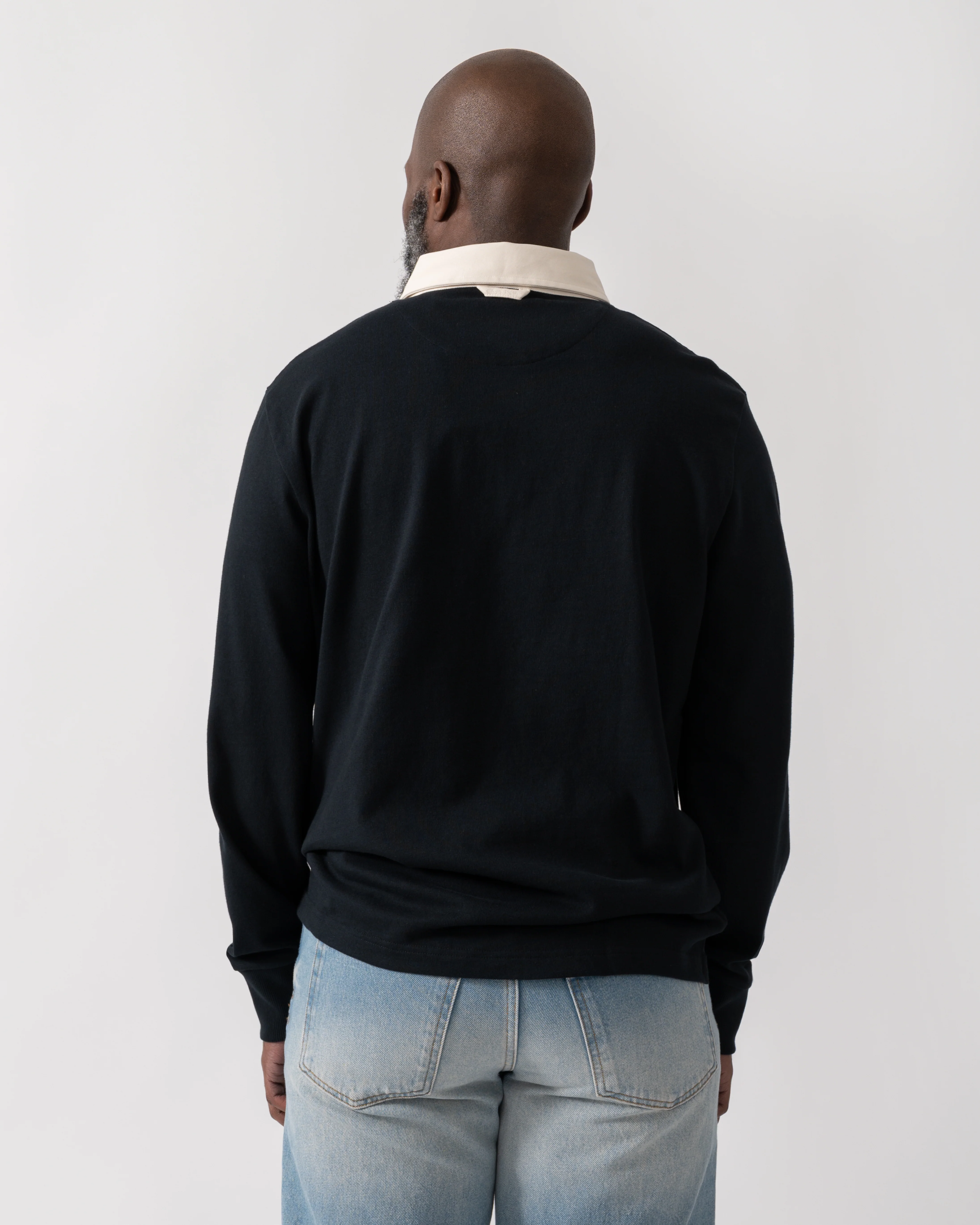 GANT Mens Blocked Heavy Rugger - 5 Black - Image 4