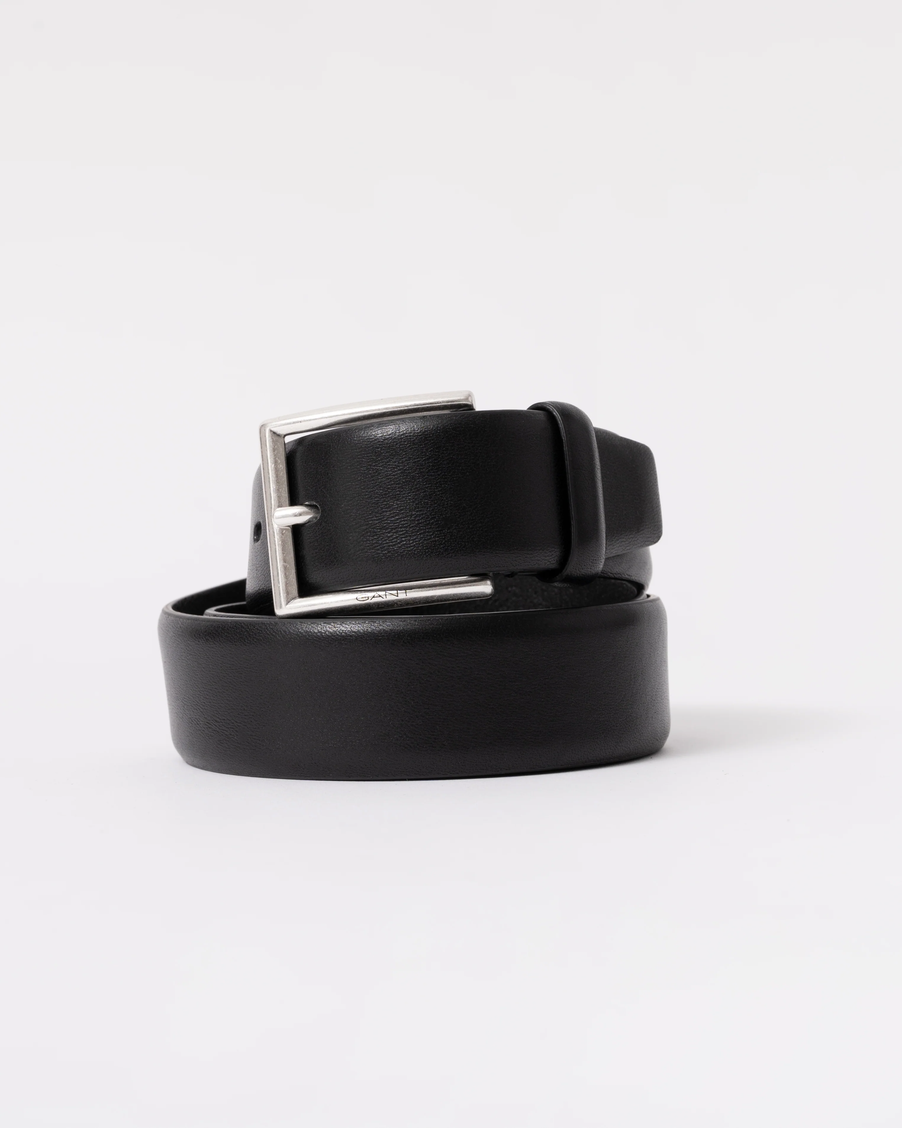 GANT Mens Classic Cow Leather Belt - 5 Black - Image 2