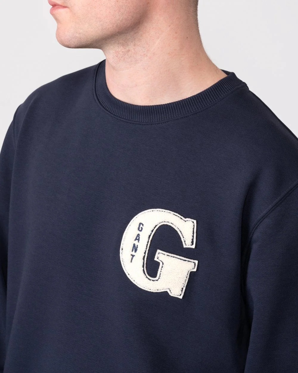 GANT Mens G Graphic Crew Neck Sweatshirt - Image 2