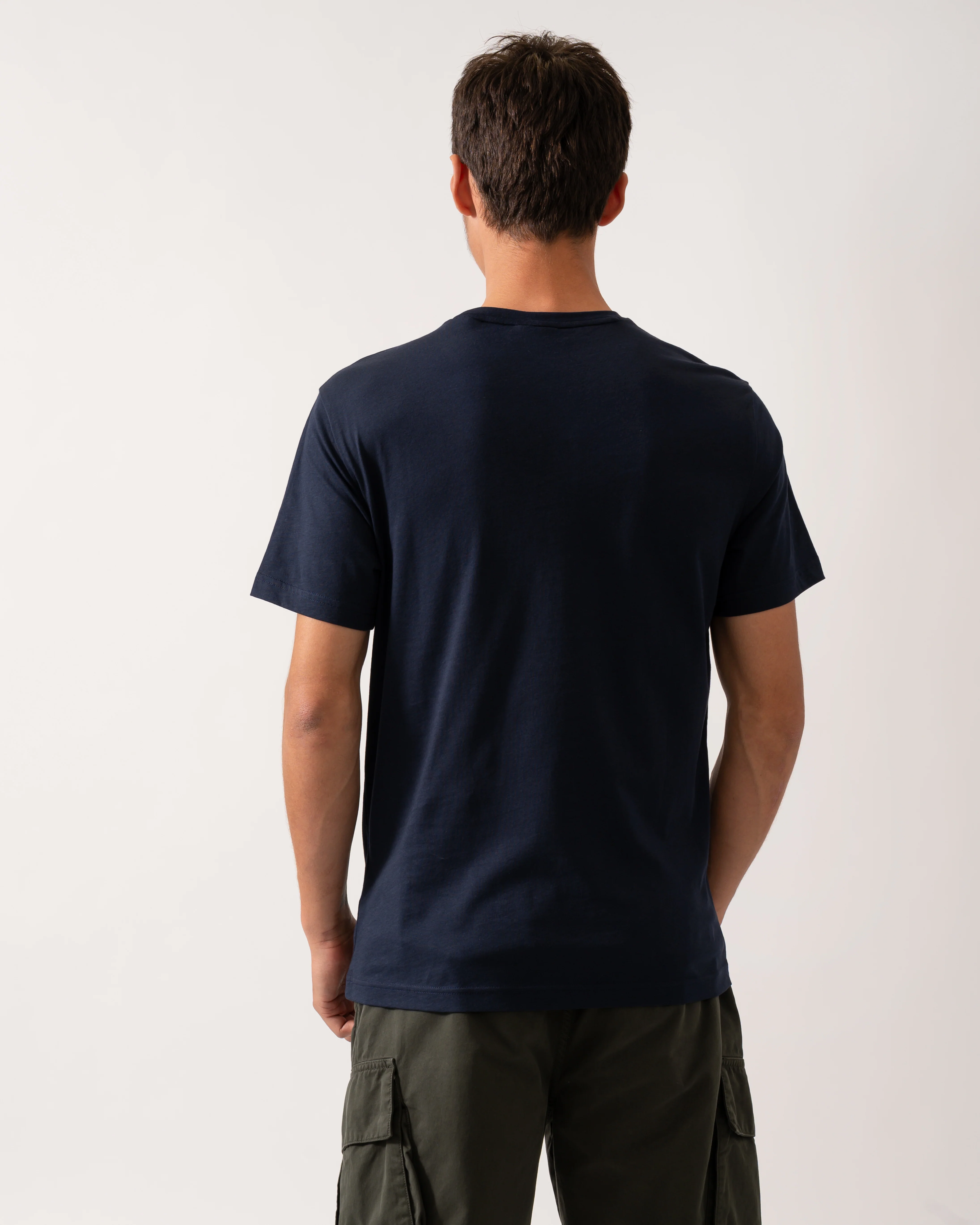 GANT Mens Graphic Short Sleeve T-Shirt - 433 Evening Blue - Image 4