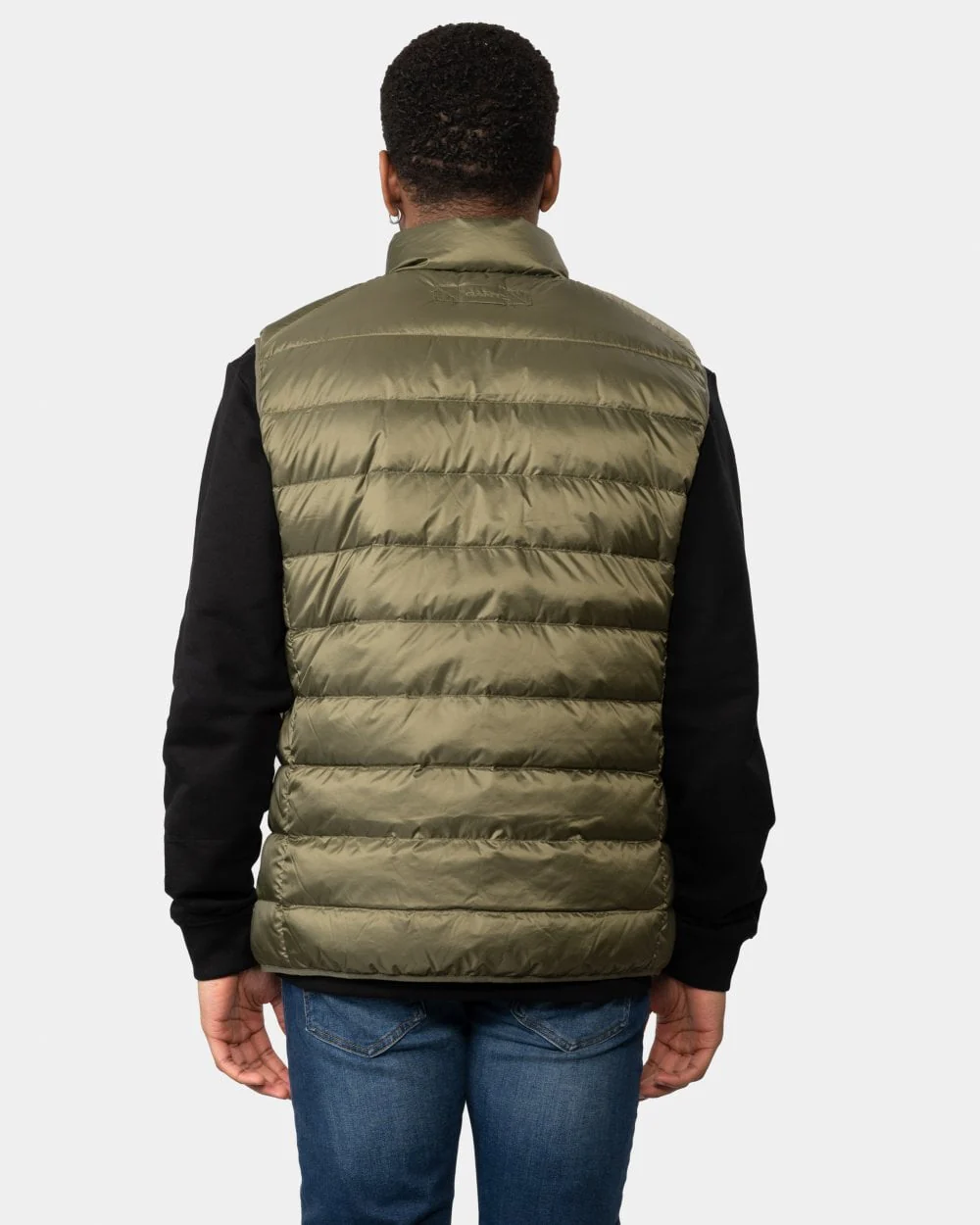 GANT Mens Light Down Gilet - 301 Racing Green - Image 5