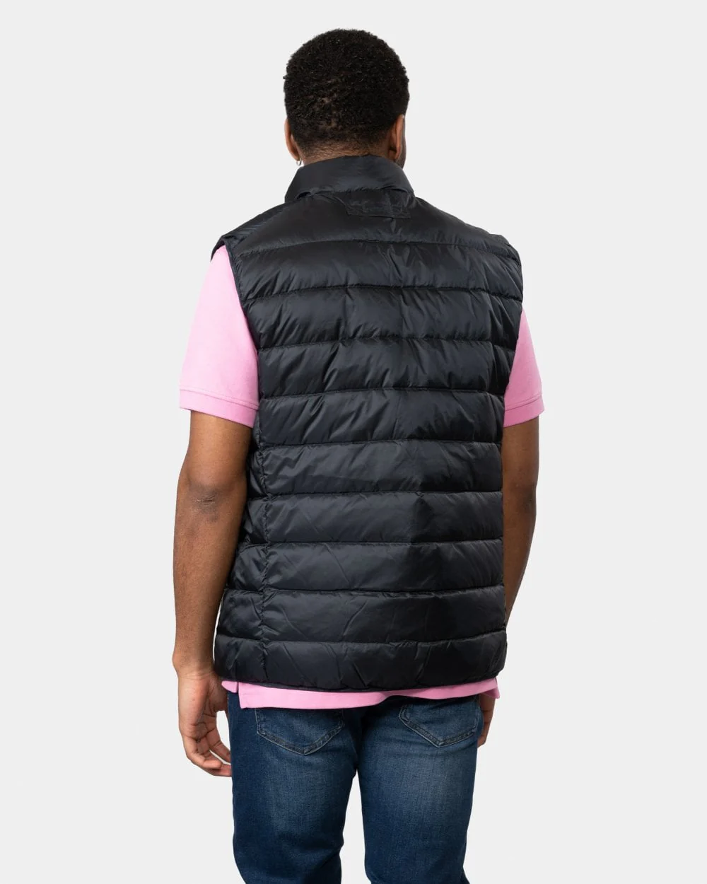 GANT Mens Light Down Gilet - 5 Black - Image 5