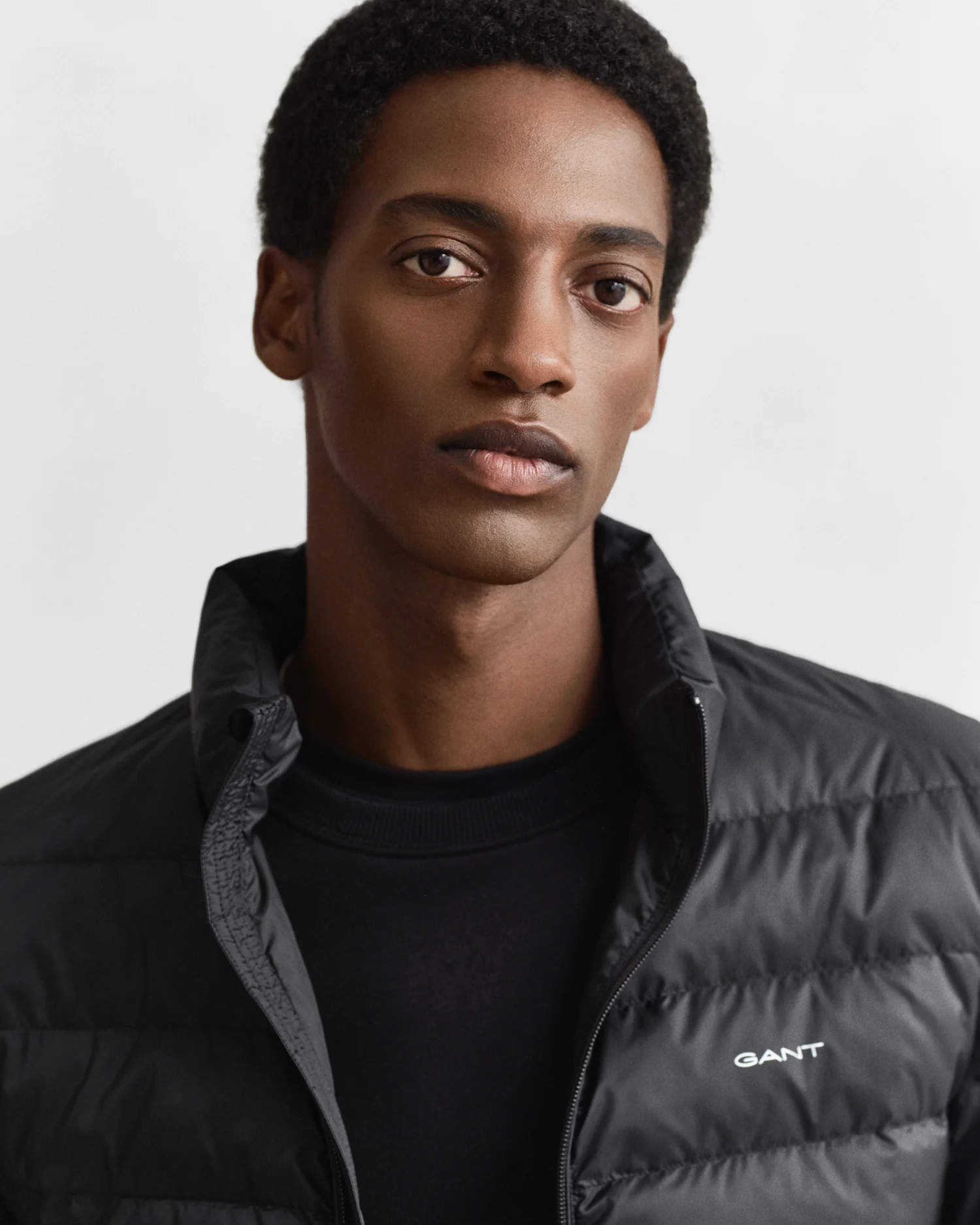 GANT Mens Light Down Padded Jacket - 5 Black - Image 3