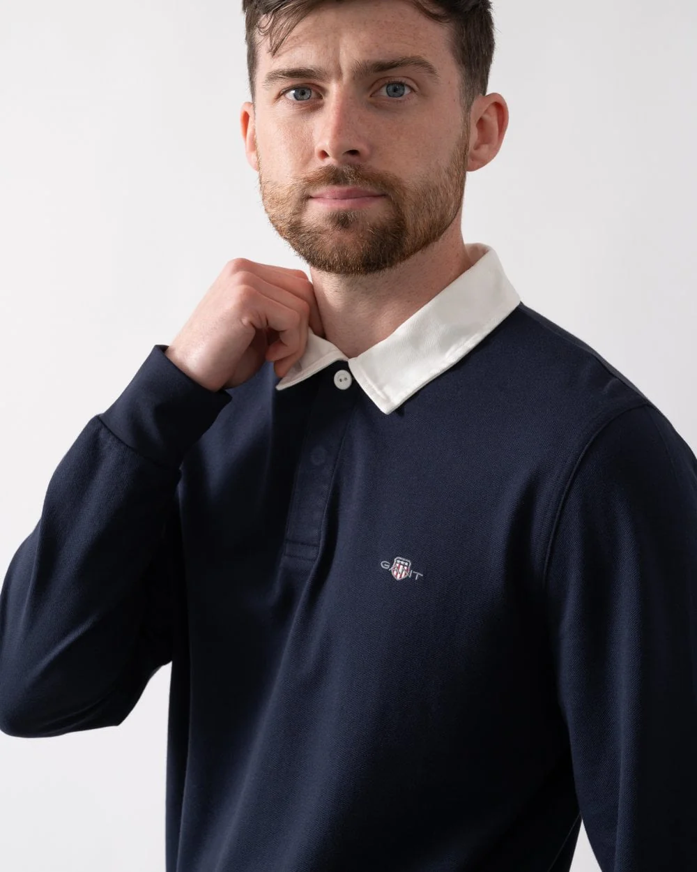 GANT Mens Pique Heavy Rugger - Image 2