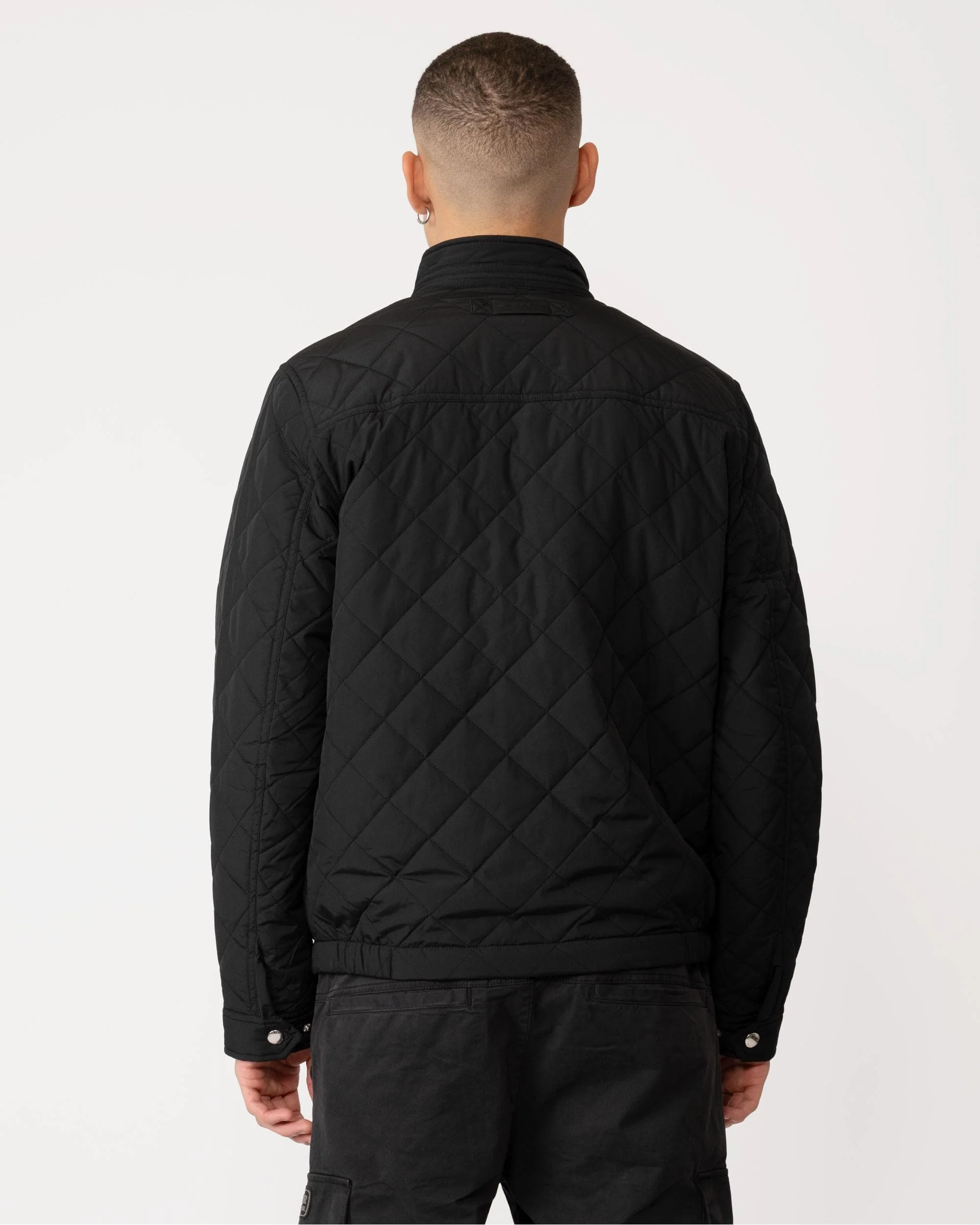 GANT Mens Quilted Windcheater Jacket - 5 Black - Image 5