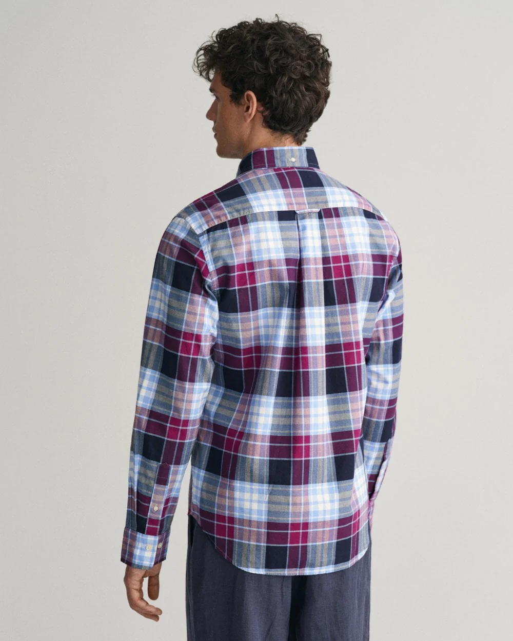 GANT Mens Regular Fit Archive Oxford Check Shirt - Image 3