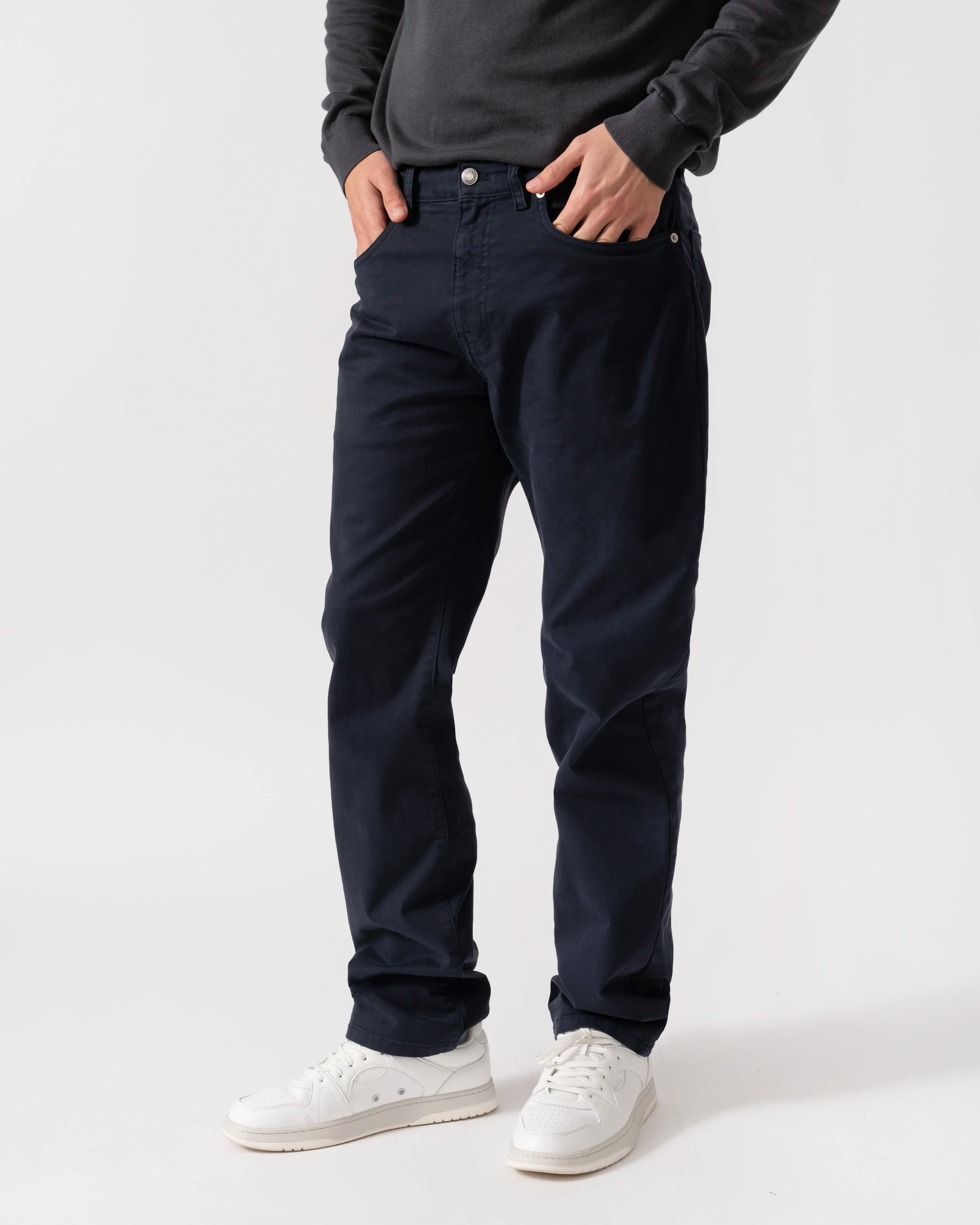 GANT Mens Regular Fit Desert Jeans - 433 Evening Blue - Image 3