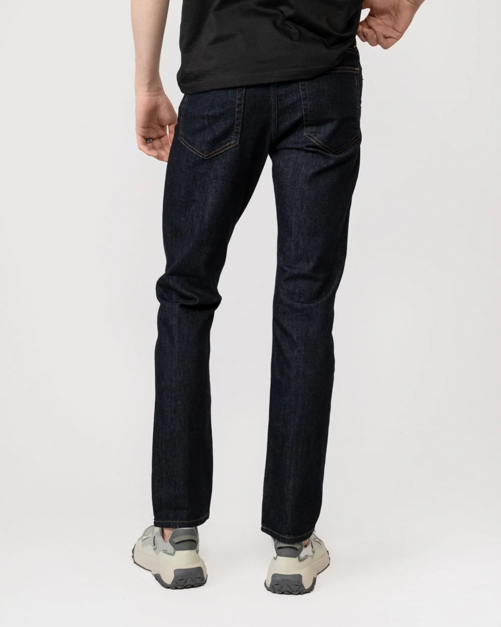 GANT Mens Regular Jeans - 960 Dark Blue - Image 2