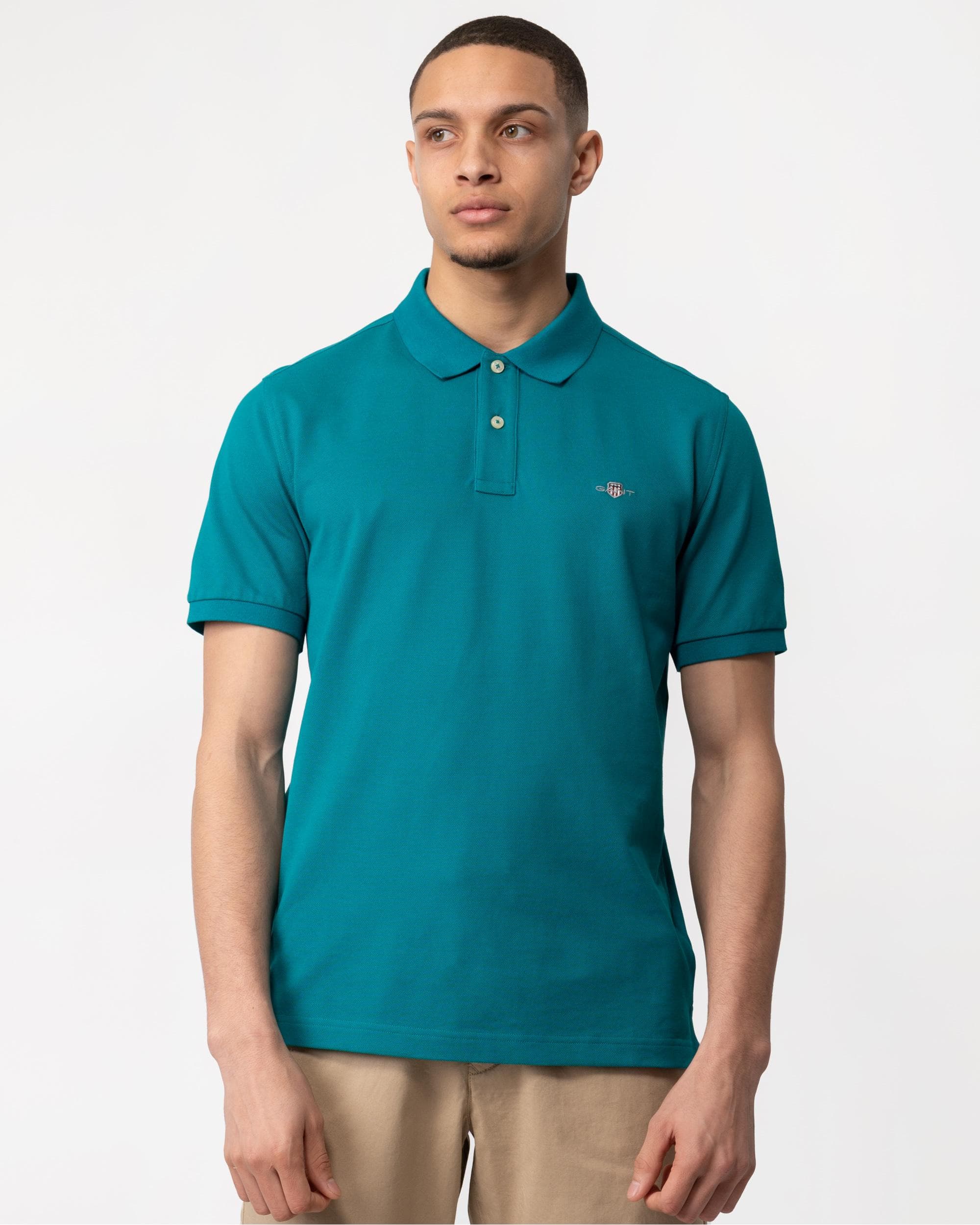 GANT Mens Relaxed Twill Shorts - 248 Dark Khaki - Image 4
