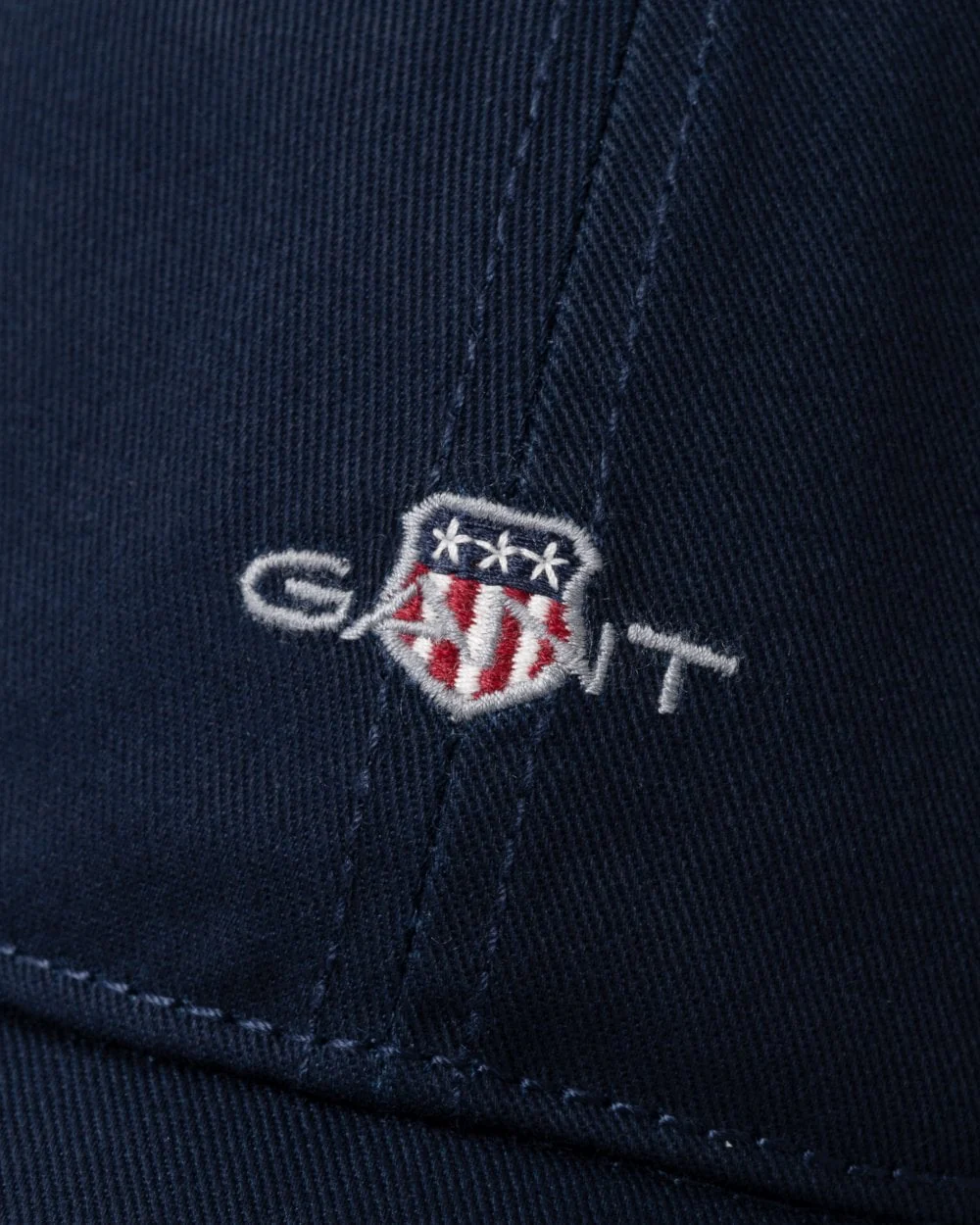GANT Mens Shield Cotton Twill Cap - 410 Marine - Image 2