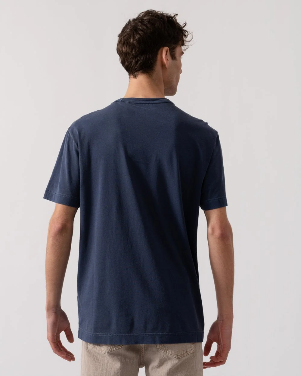 Gant Mens Short Sleeve Sunfaded T-Shirt - 423 Persian Blue - Image 4