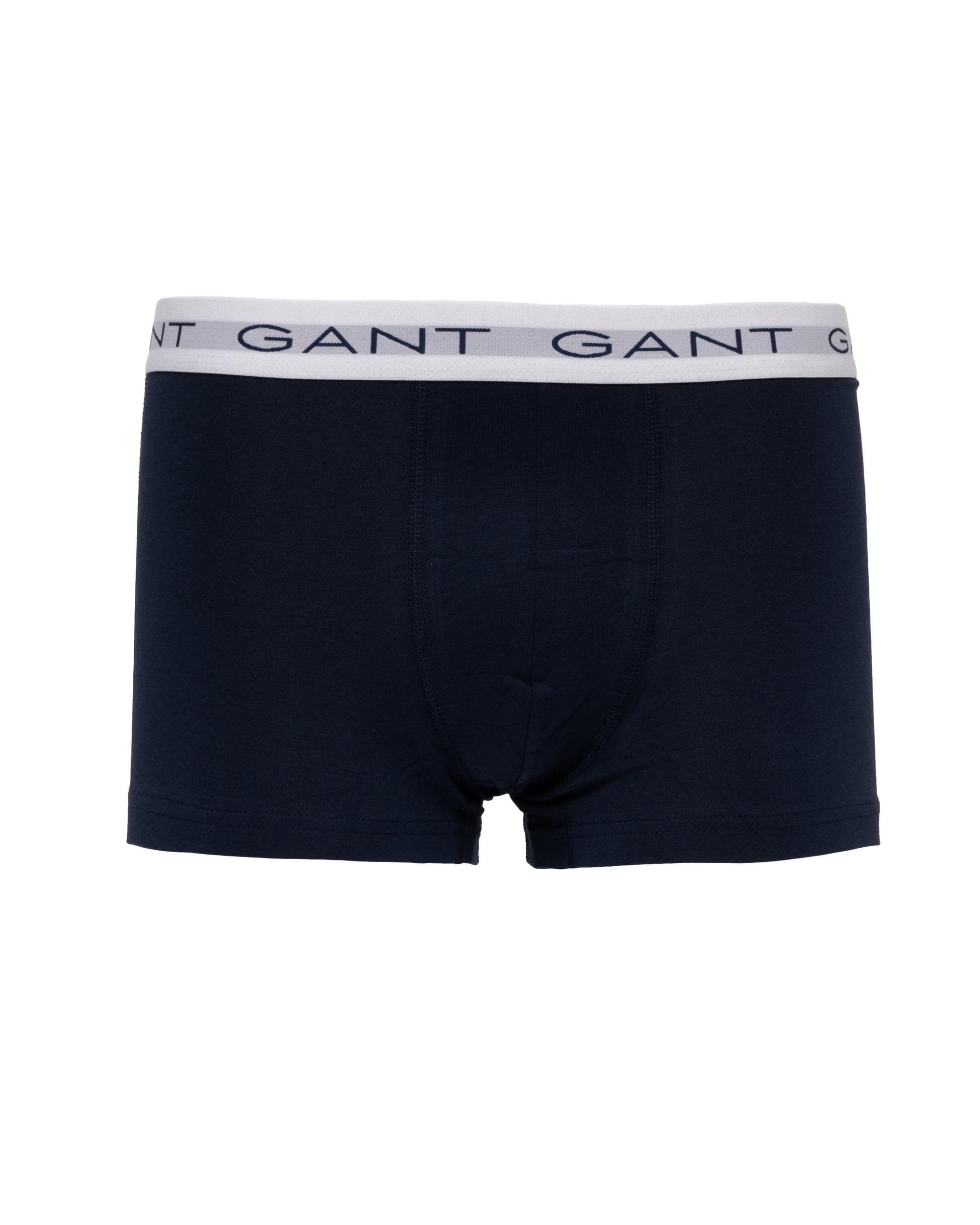 GANT Mens Slim Fit Cotton Jersey Trunks 3-Pack - 105 Multicolour - Image 3