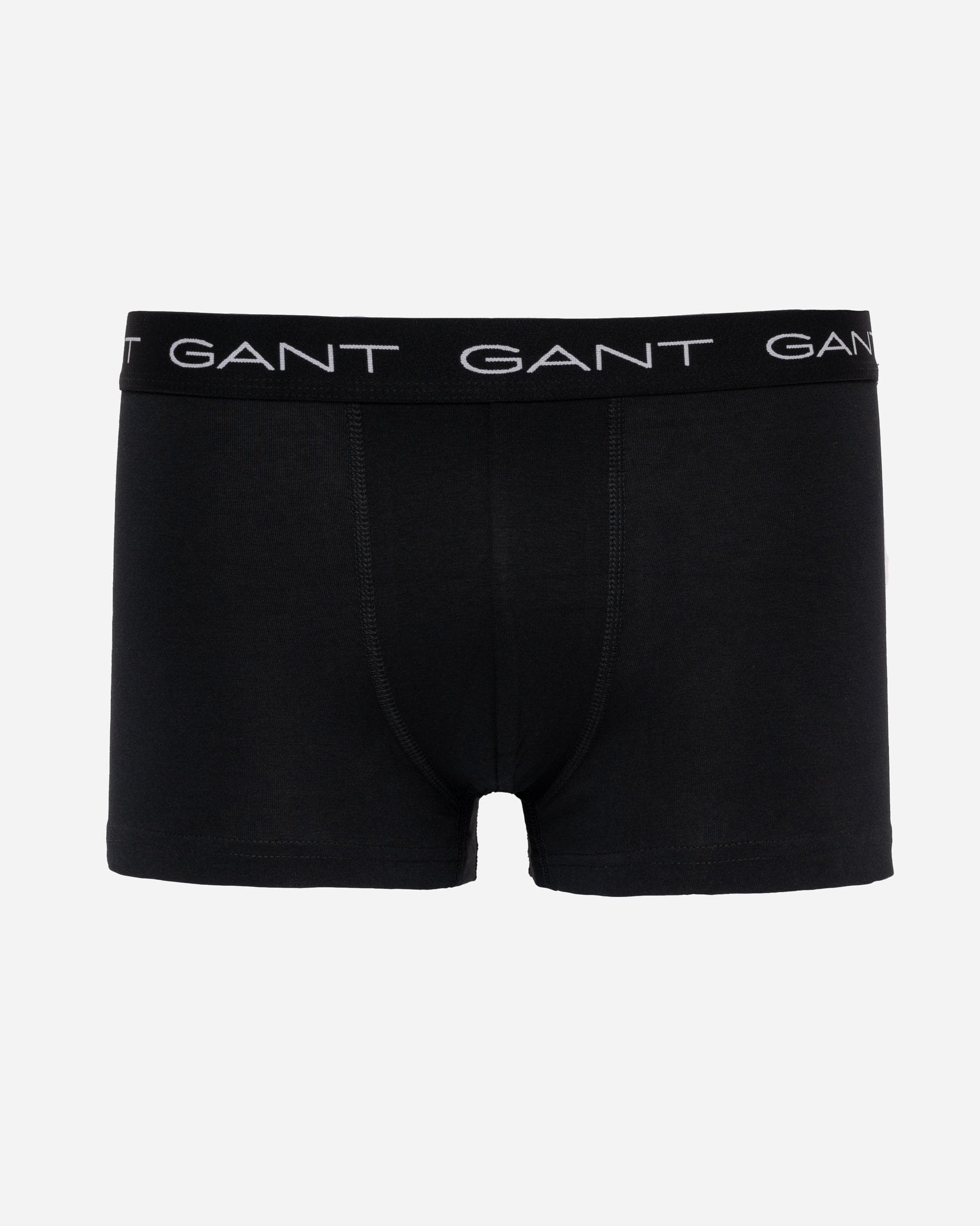 GANT Mens Slim Fit Cotton Jersey Trunks 3-Pack - 5 Black - Image 2