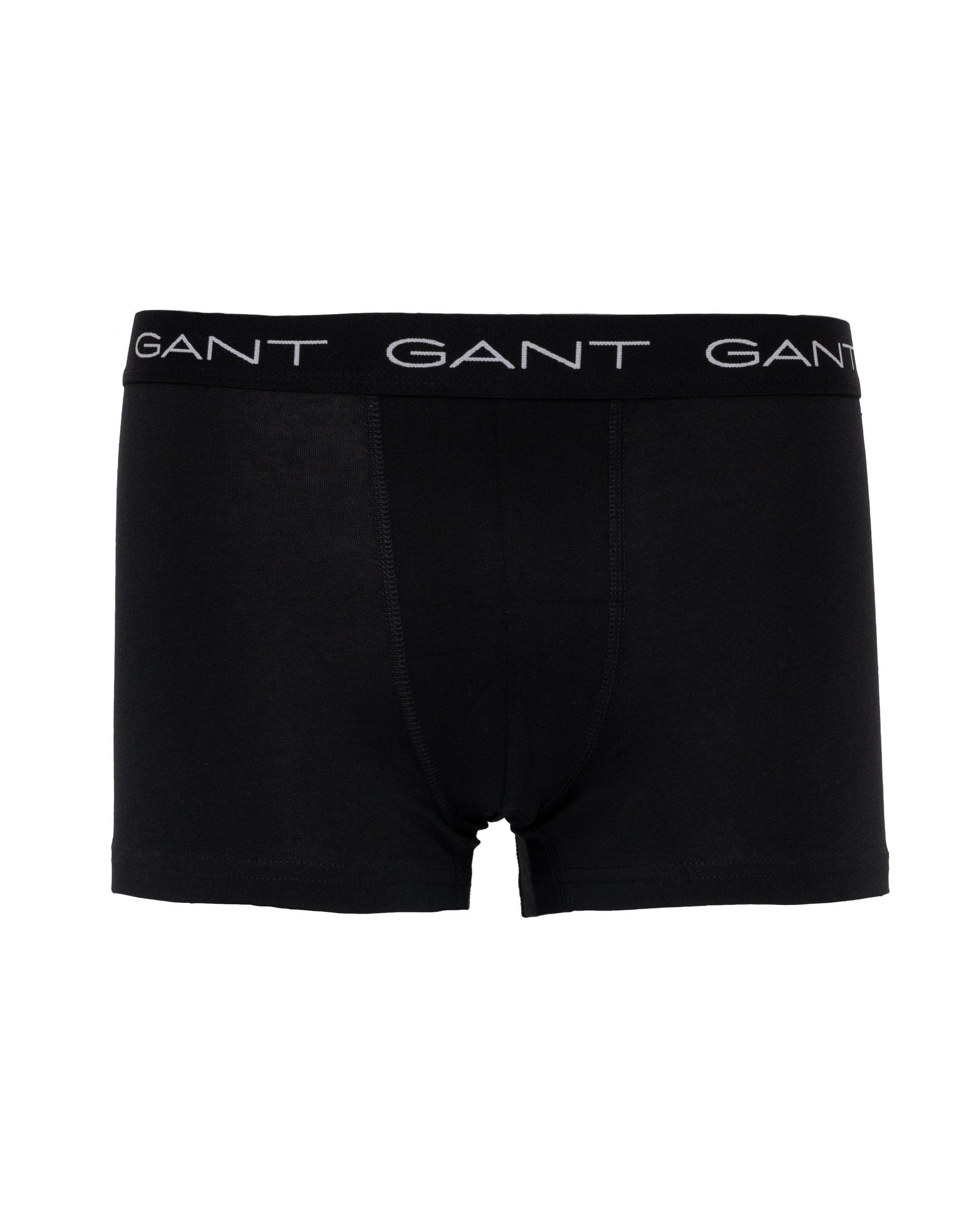 GANT Mens Slim Fit Cotton Jersey Trunks 3-Pack - 94 Light Grey Melange - Image 3