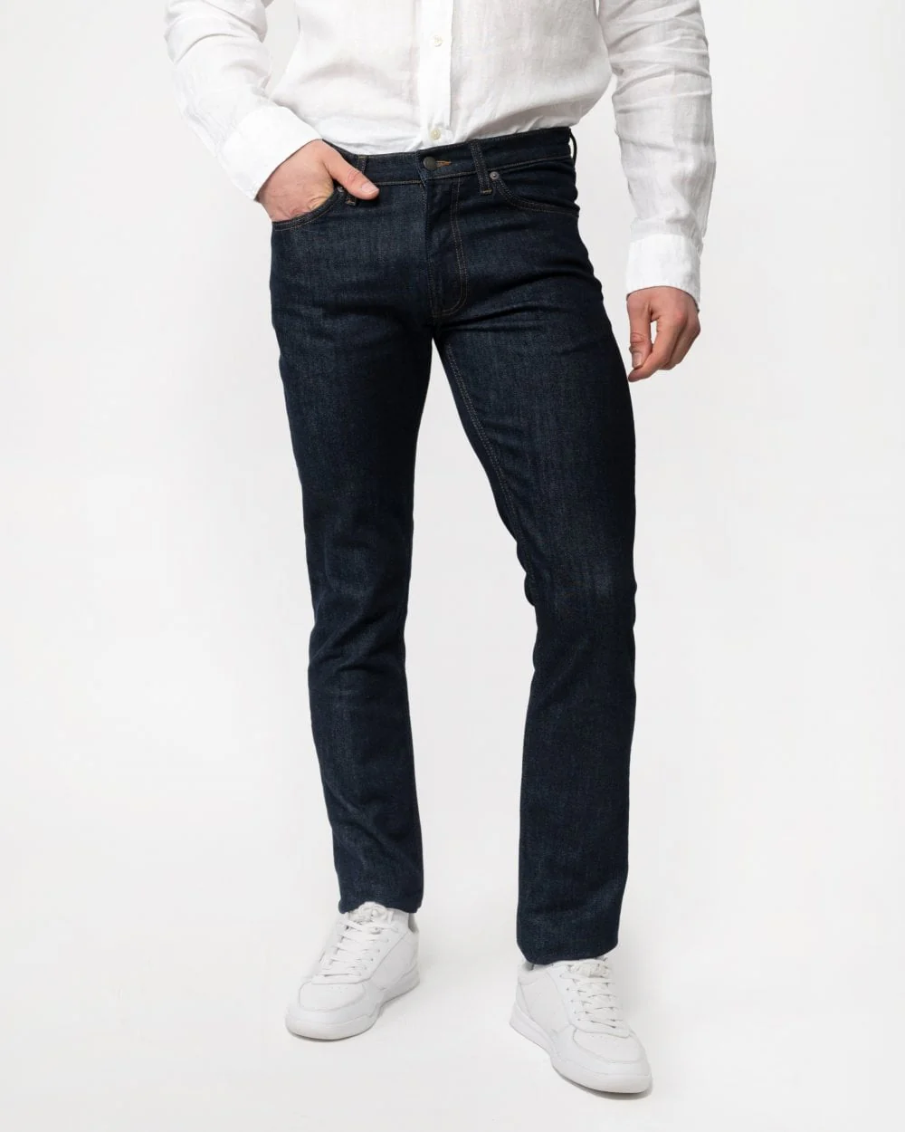 GANT Mens Slim Fit Jeans - 960 Dark Blue