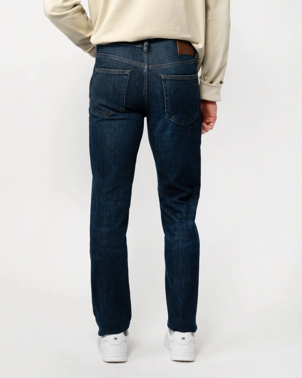 GANT Mens Slim Fit Jeans - 961 Dark Blue Worn In - Image 2