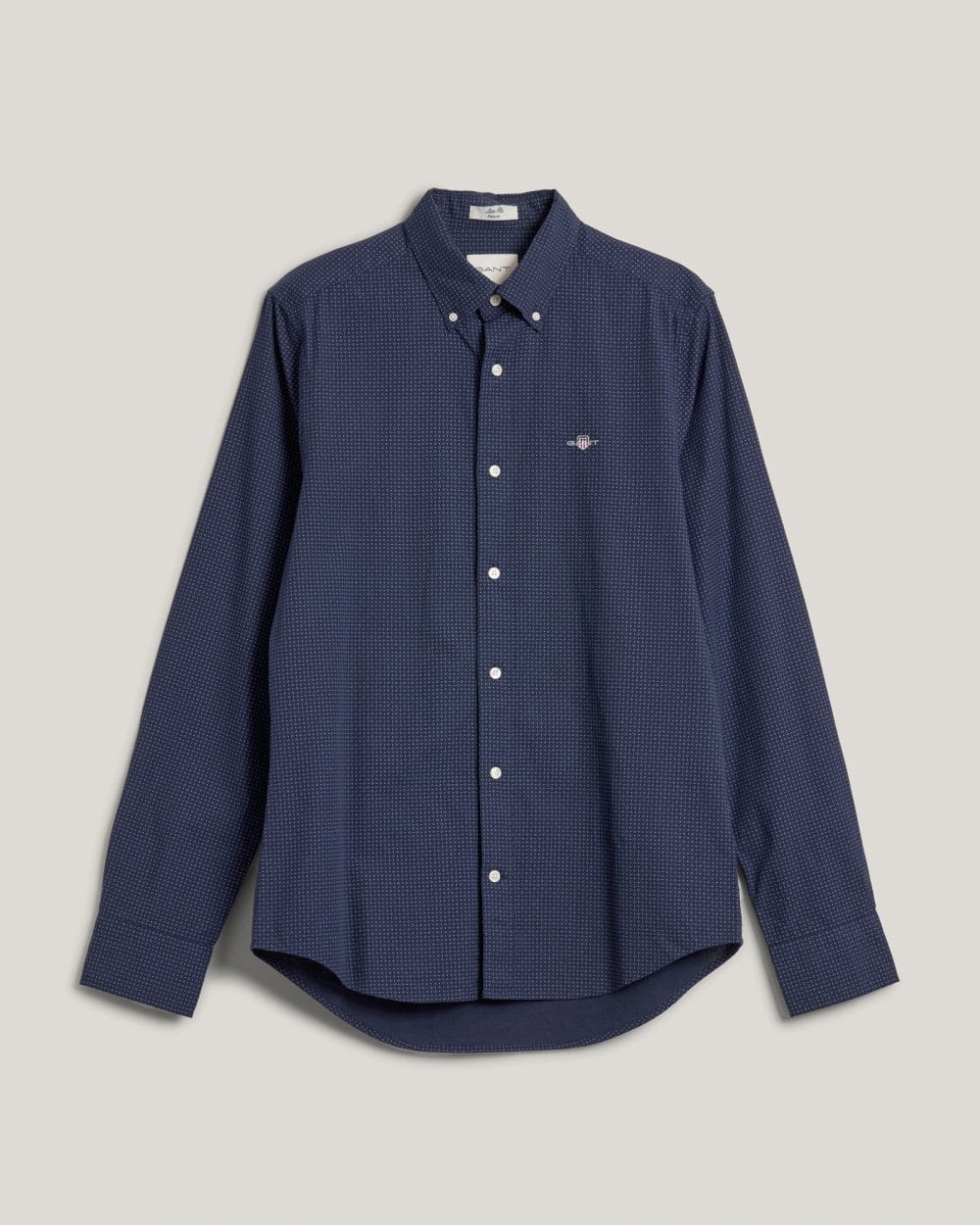 GANT Mens Slim Micro Print Shirt - Image 5